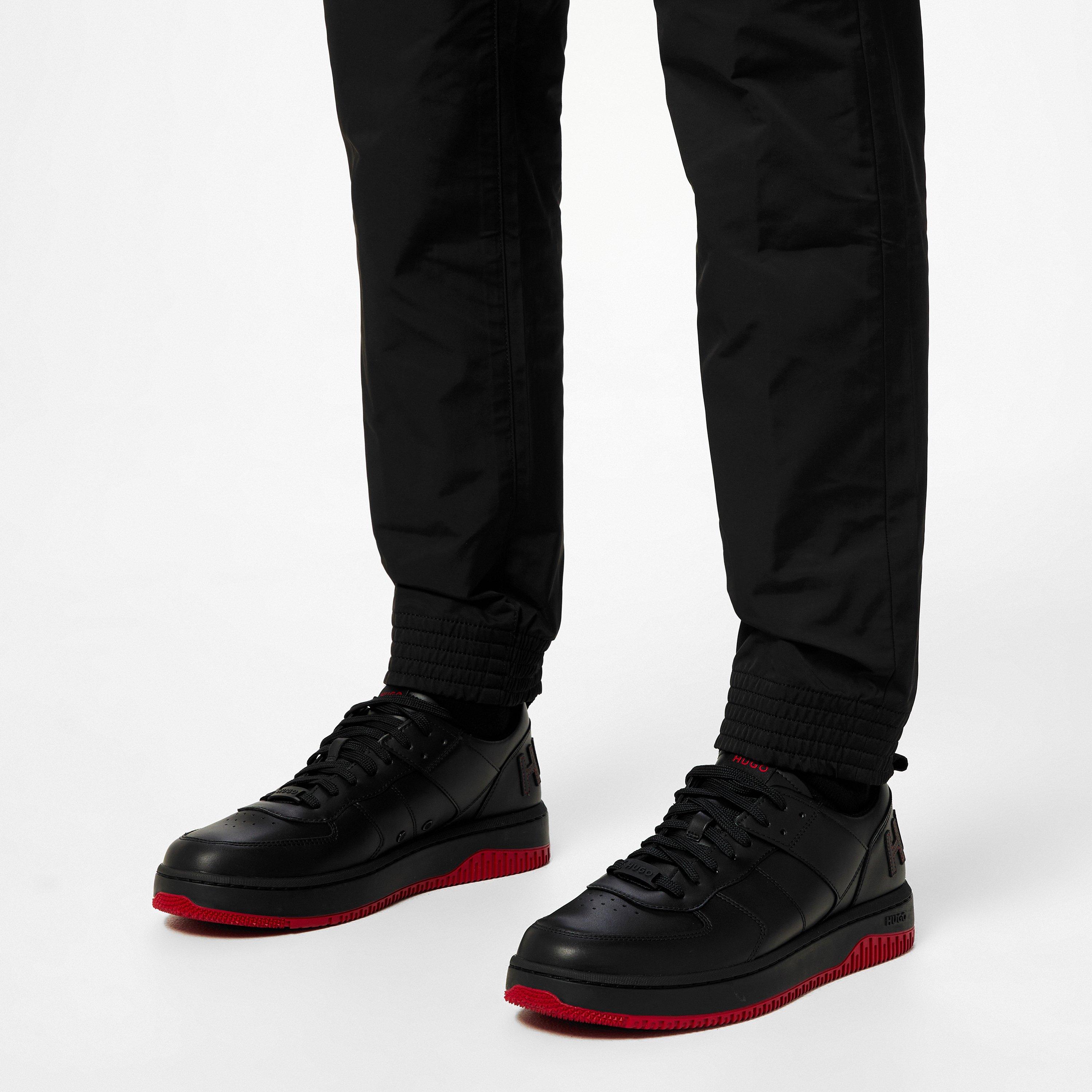 Black/Red - Hugo - Kilian Tennis Trainers - 3