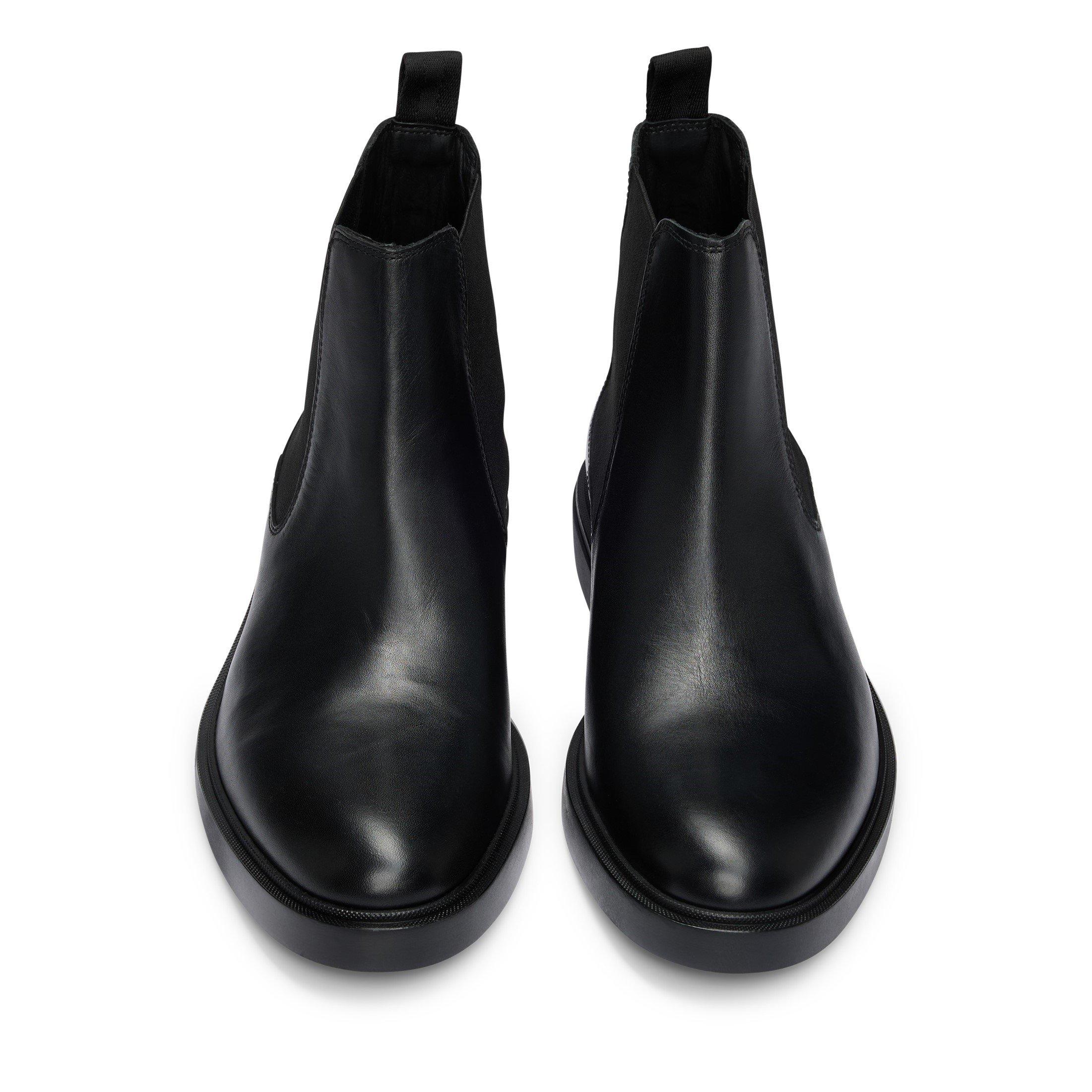 Black 001 - Boss - Men's Calev Chelsea Boots, Eco-friendly Suede - 9