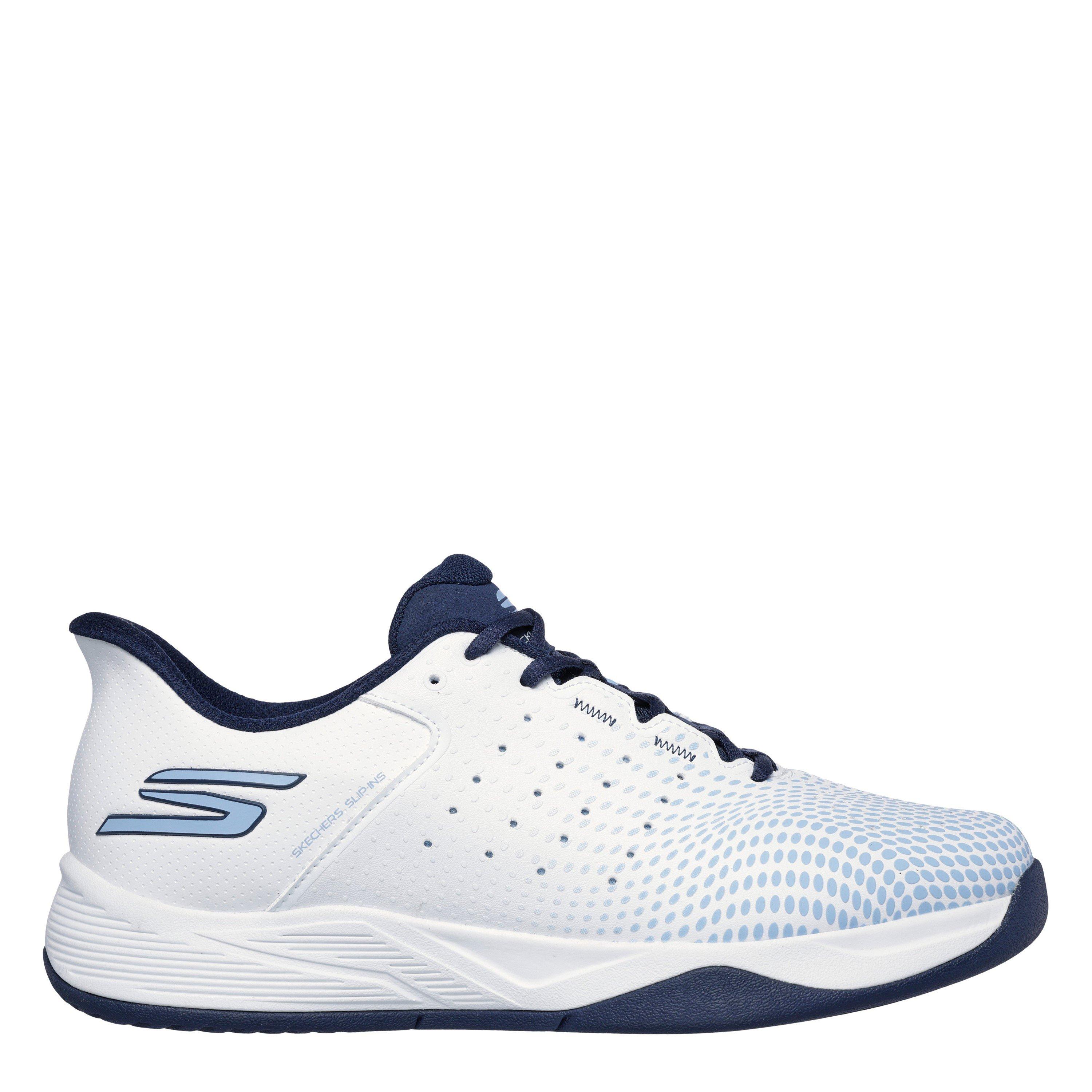 Wit/Blauw - Skechers - Viper Court Reload Padel Trainers - 3