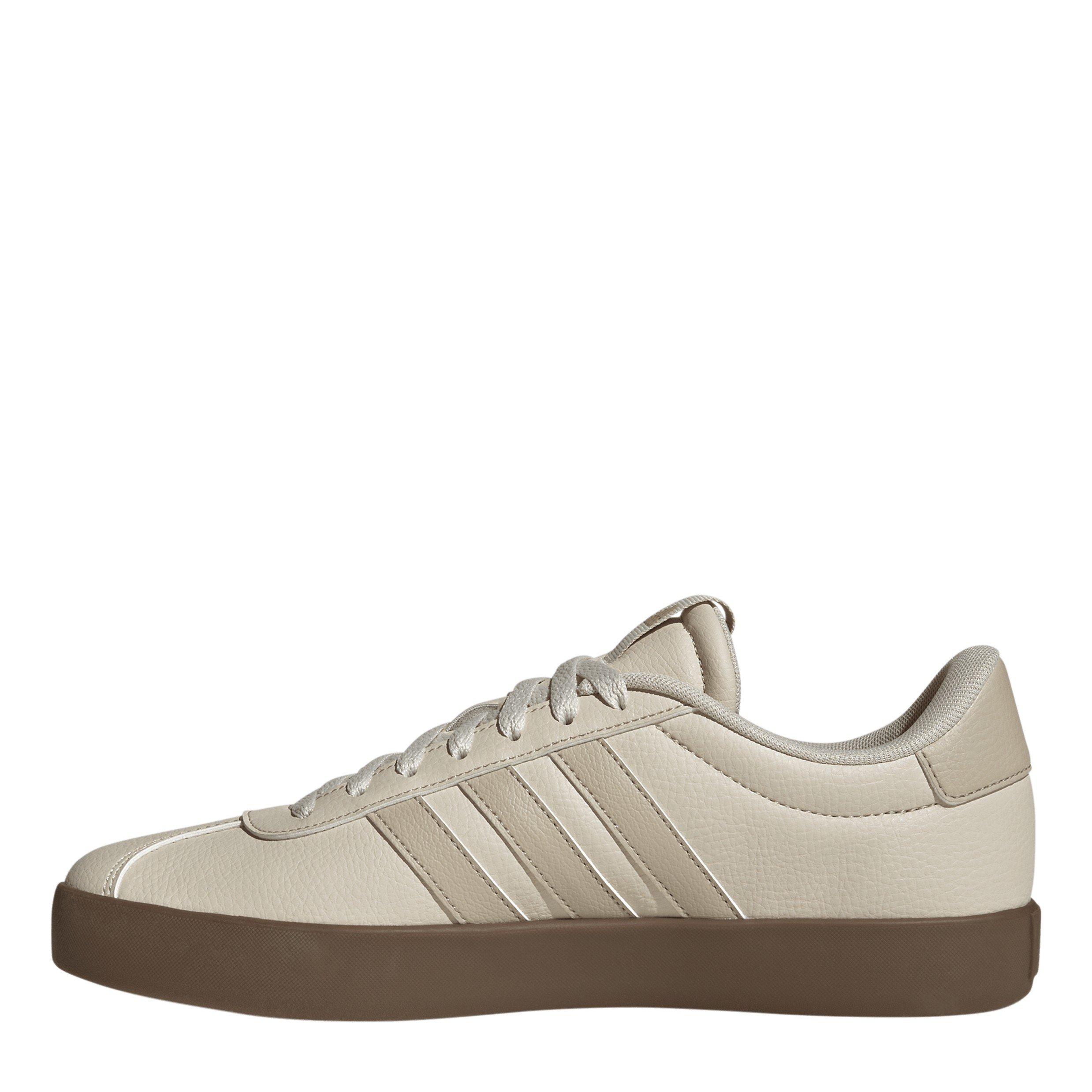 Alumina/Beige - adidas - VL Court 3.0 Mens Shoes - 2