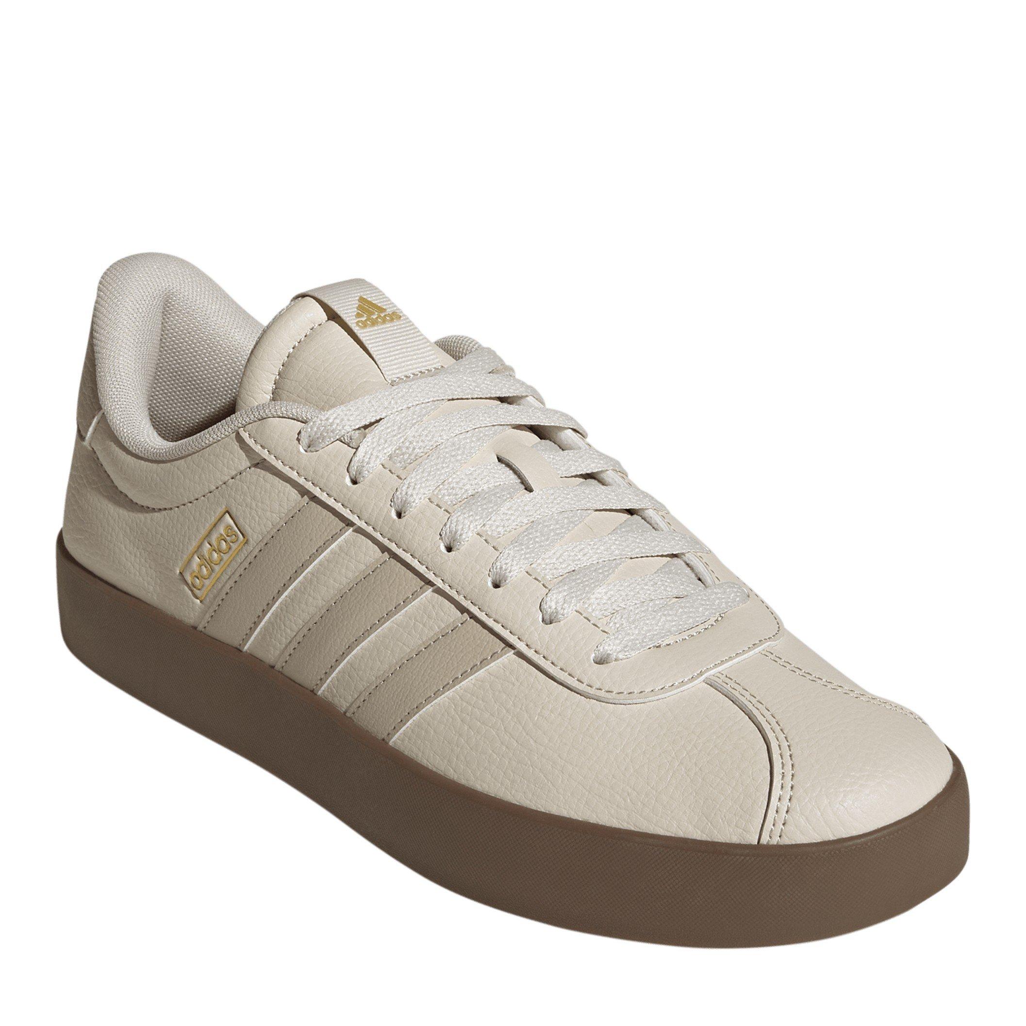 Alumina/Beige - adidas - VL Court 3.0 Mens Shoes - 3