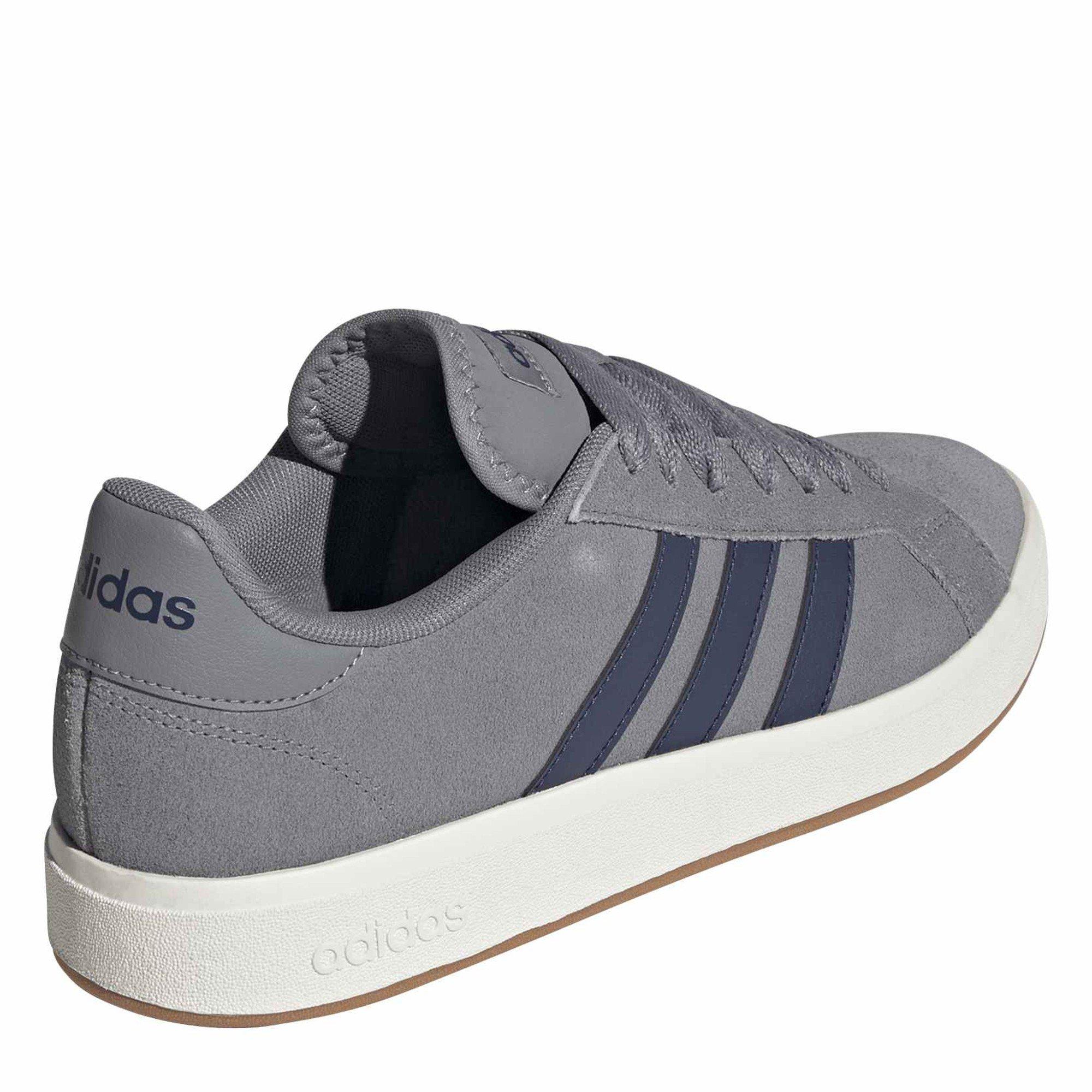 Grijs Drie/Dark - adidas - Men's Grand Court Base Trainers - 4