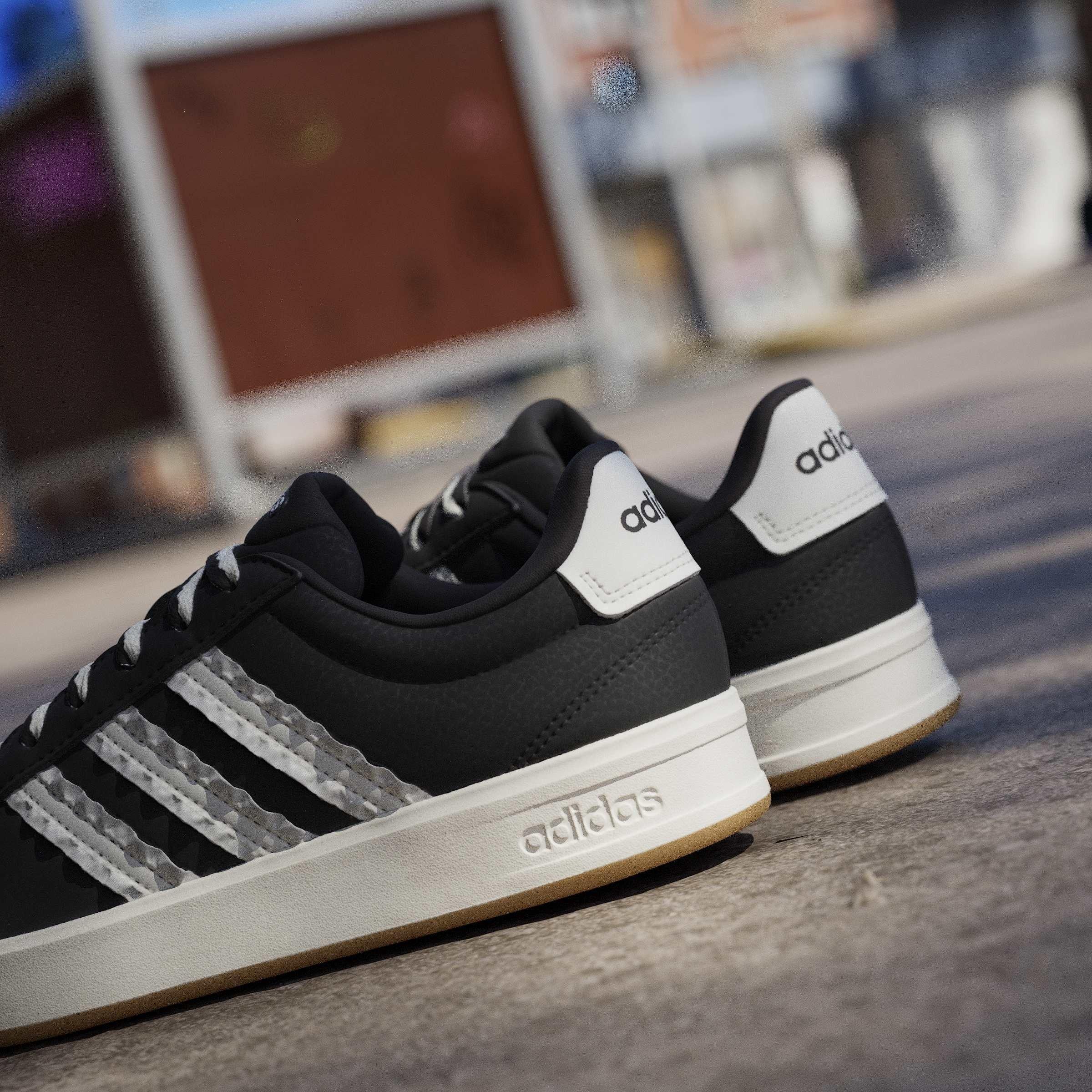 Core Black/Core - adidas - Men's Grand Court 3.0 Trainers - 16