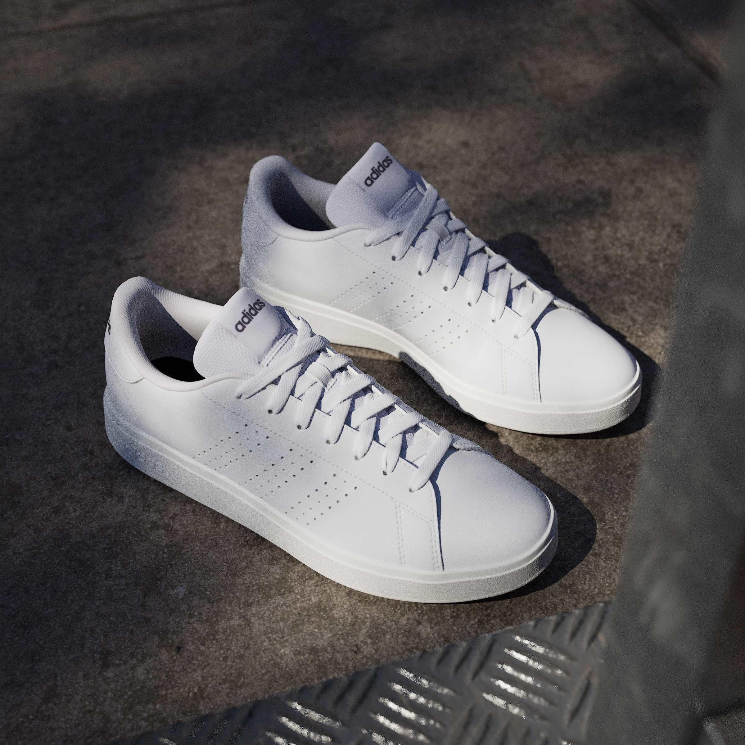 Wht/Shadow Navy - adidas - Advantage 2.0 Mens Shoes - 13