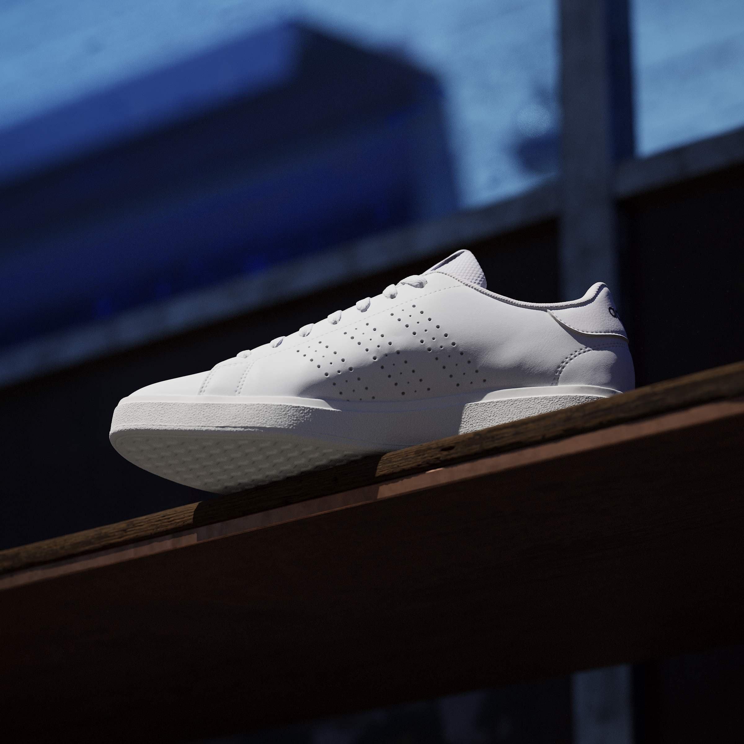 Wht/Shadow Navy - adidas - Advantage 2.0 Mens Shoes - 15
