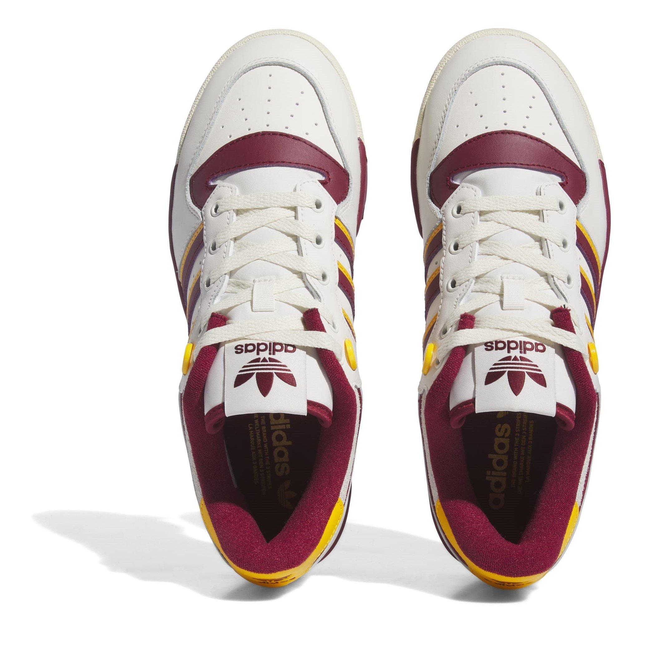 White - adidas Originals - Men's Rivalry 86 Basketball Heritage Court Trainers - 5
