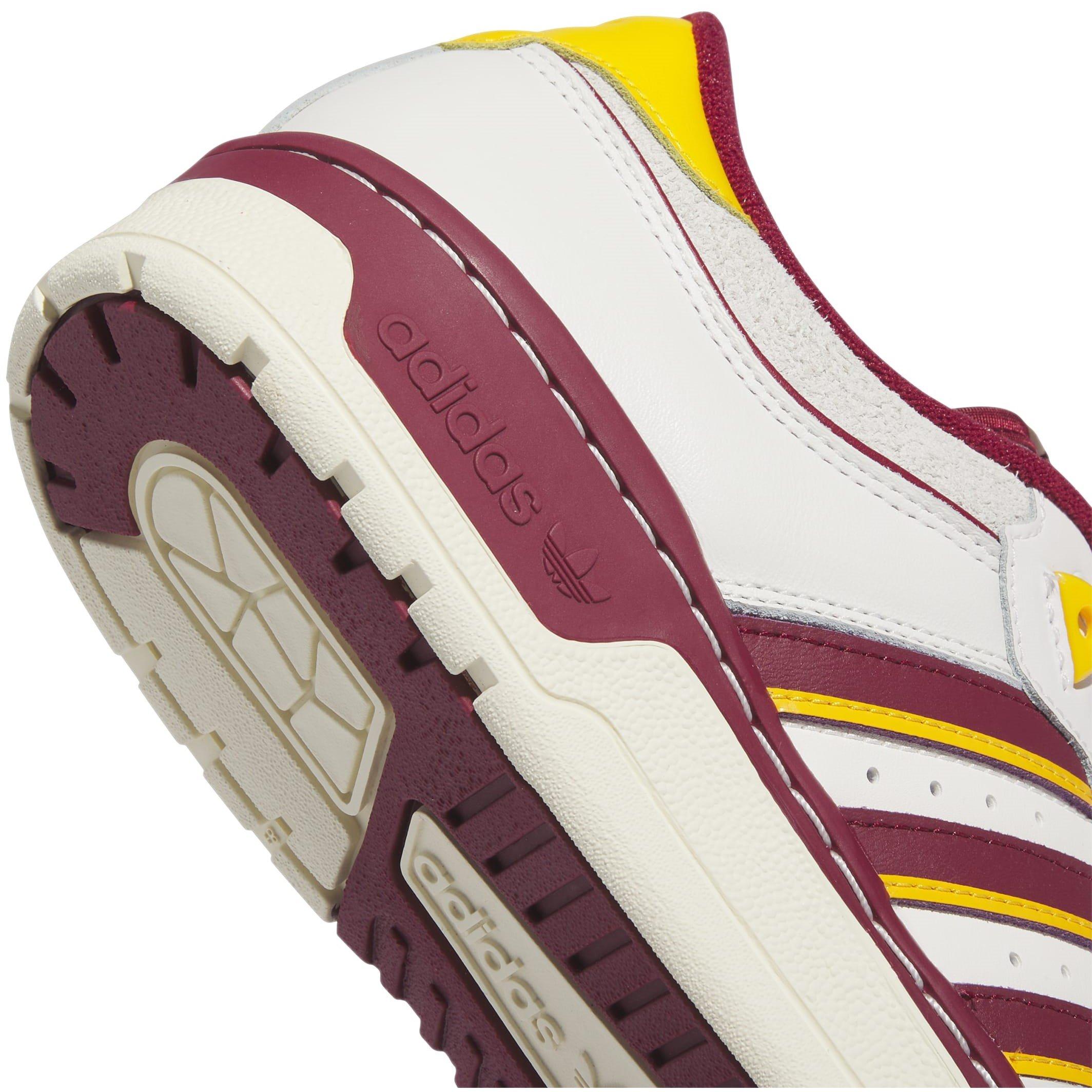 White - adidas Originals - Men's Rivalry 86 Basketball Heritage Court Trainers - 8
