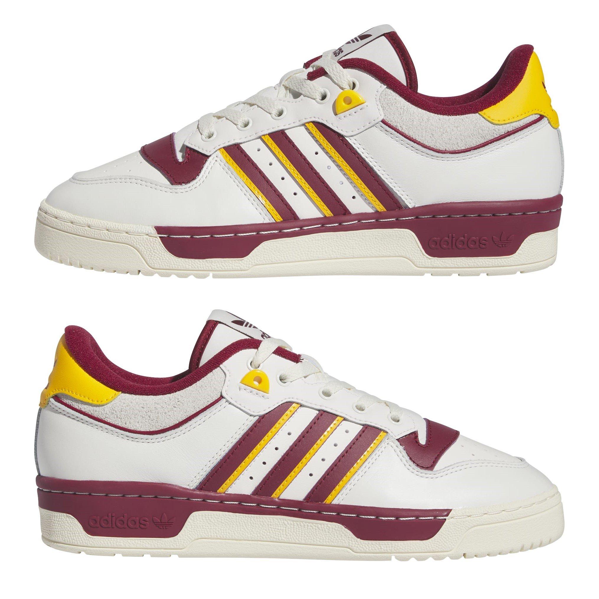 White - adidas Originals - Men's Rivalry 86 Basketball Heritage Court Trainers - 9