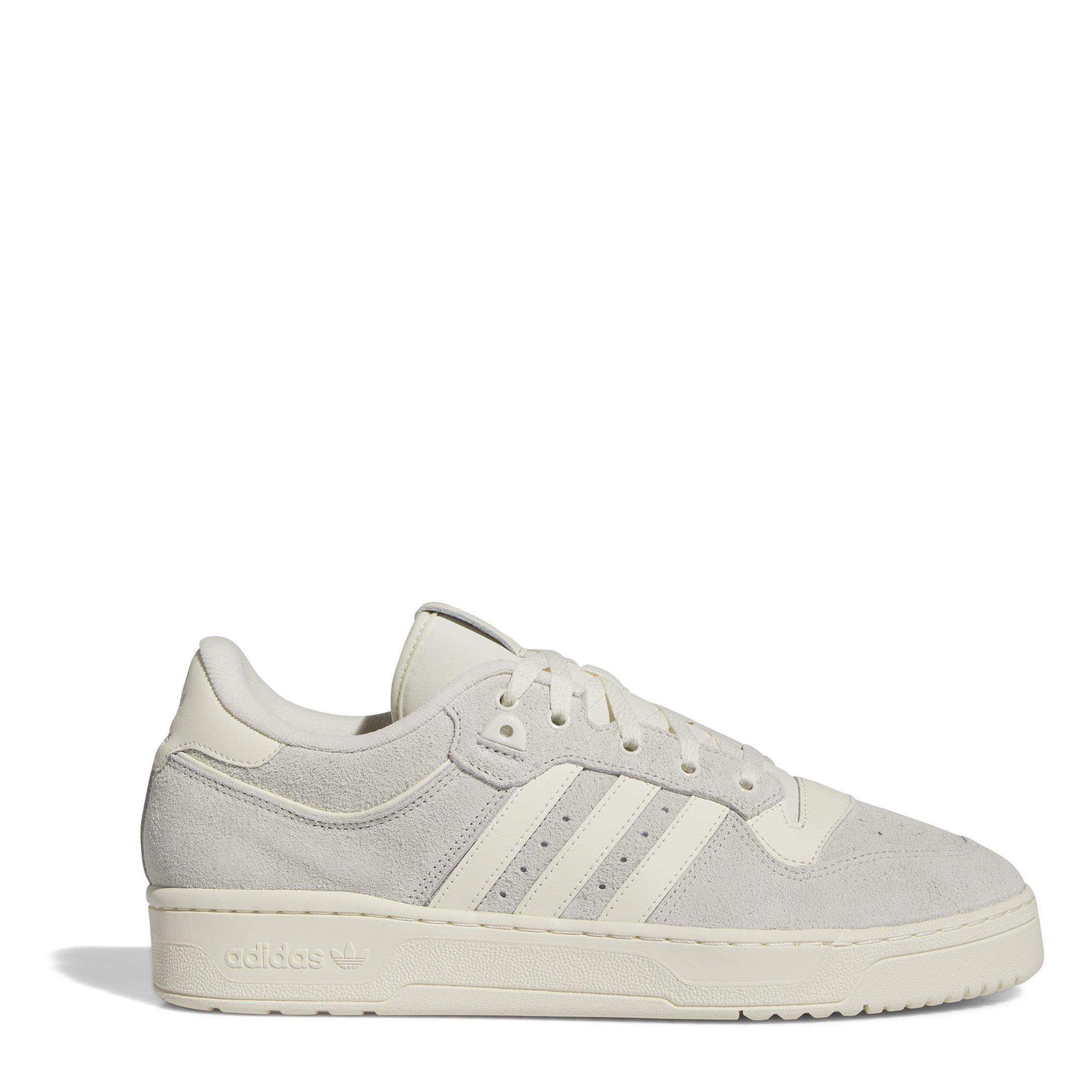 Grey - adidas Originals - Men's Rivalry 86 Basketball Heritage Court Trainers - 1