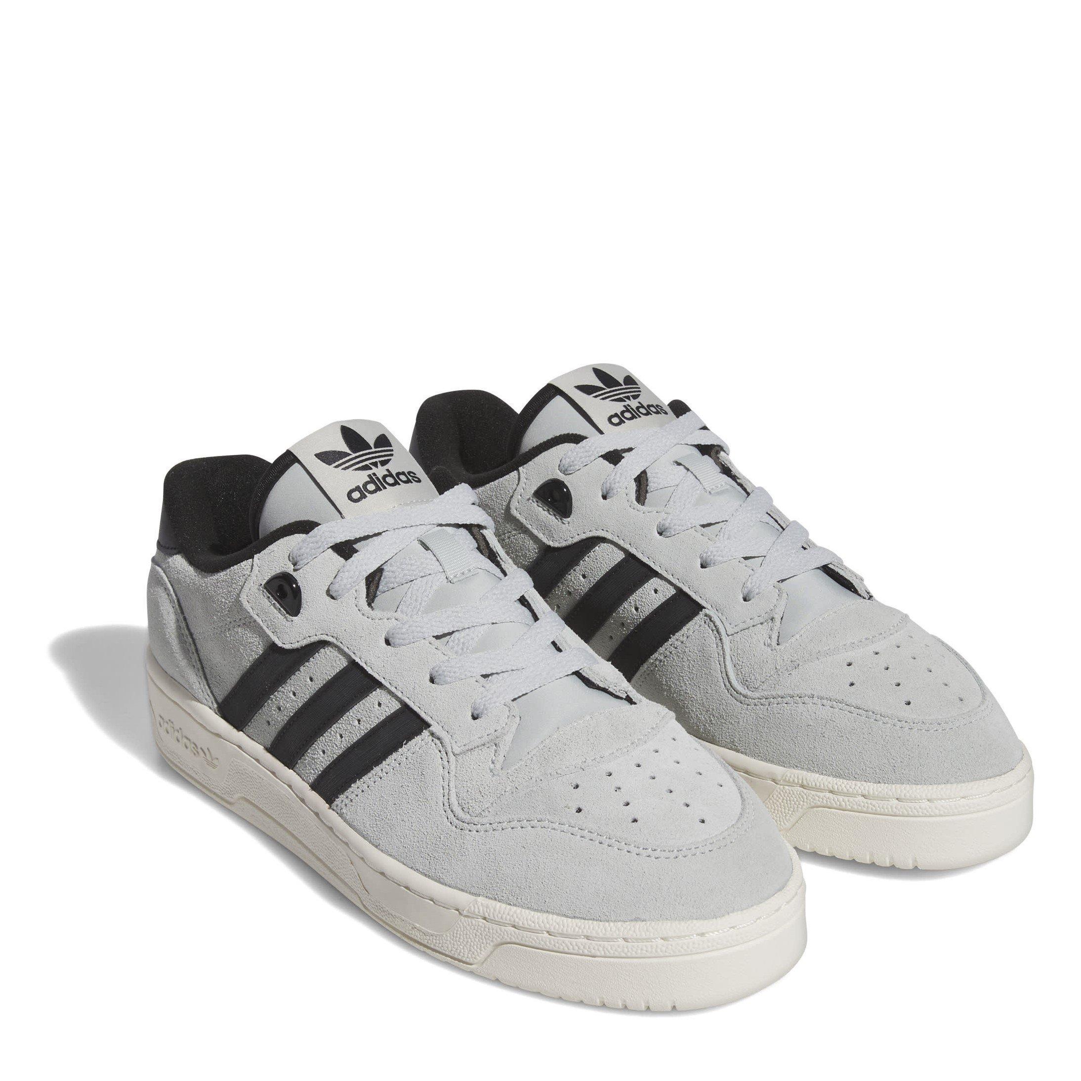 Wonsil/Cblack/O - adidas Originals - Men's Rivalry Court Trainers - 3
