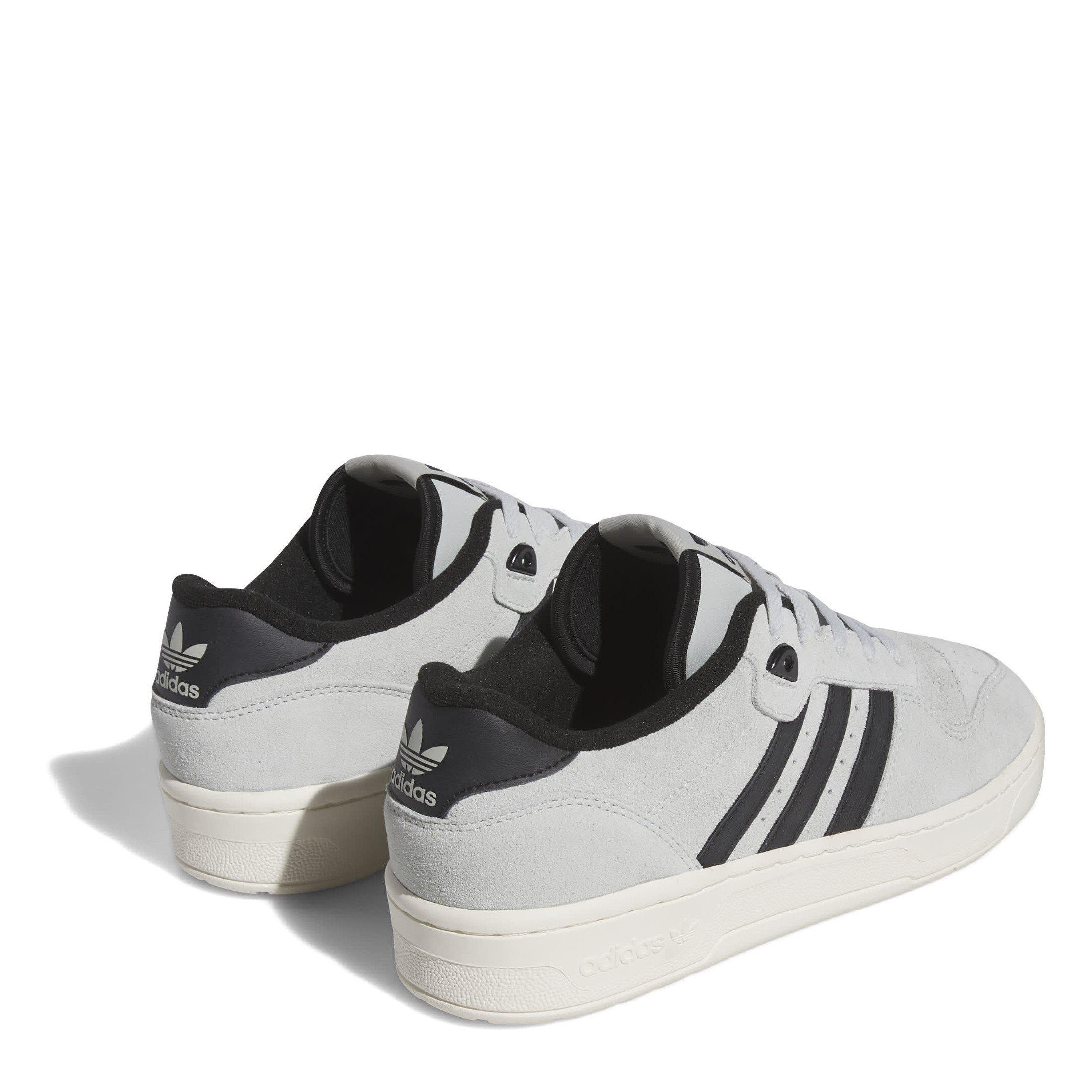 Wonsil/Cblack/O - adidas Originals - Men's Rivalry Court Trainers - 4