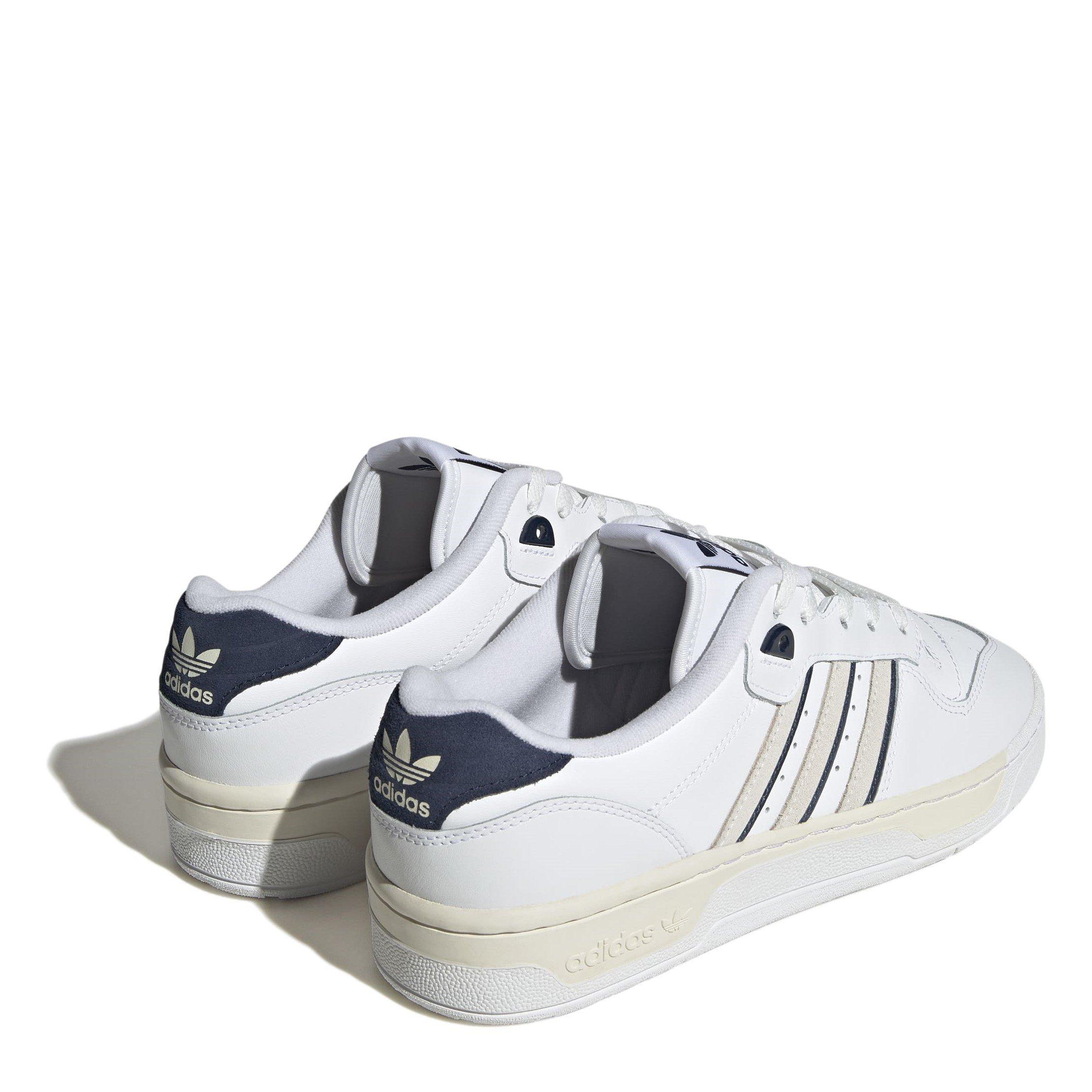 White - adidas Originals - Rivalry Court Trainers - 4