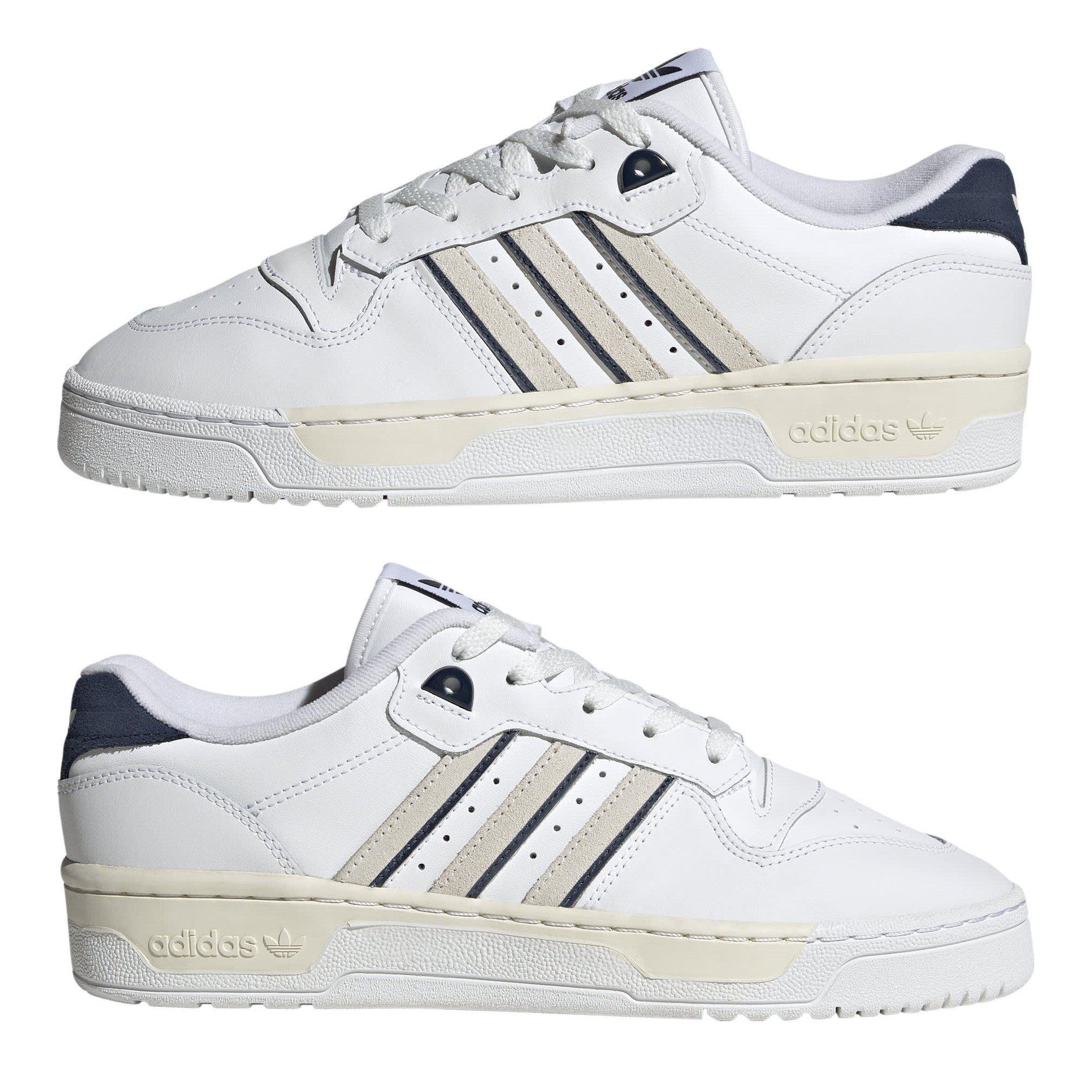 White - adidas Originals - Rivalry Court Trainers - 9