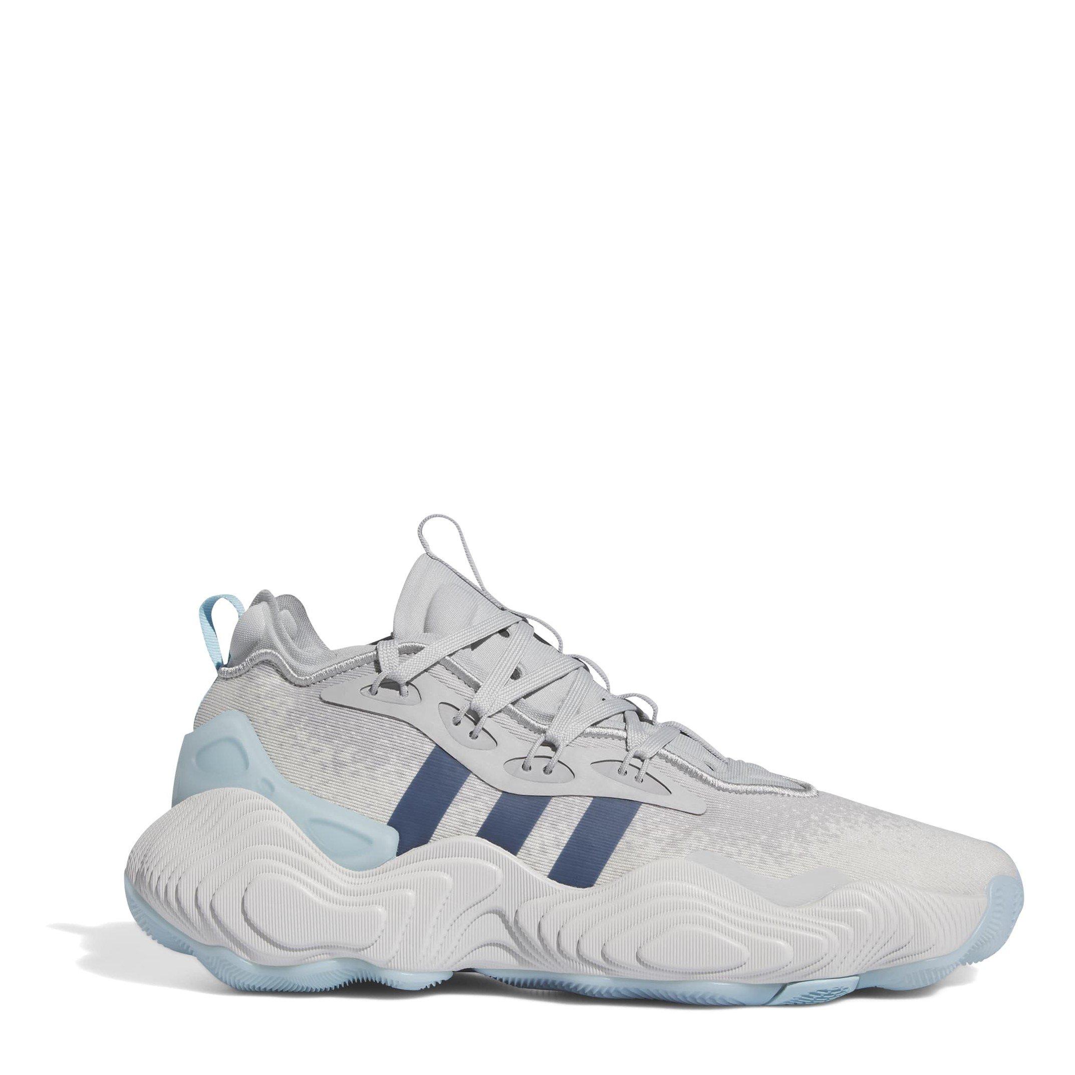Grijs - adidas - Men's Trae Young Court Trainers - 1