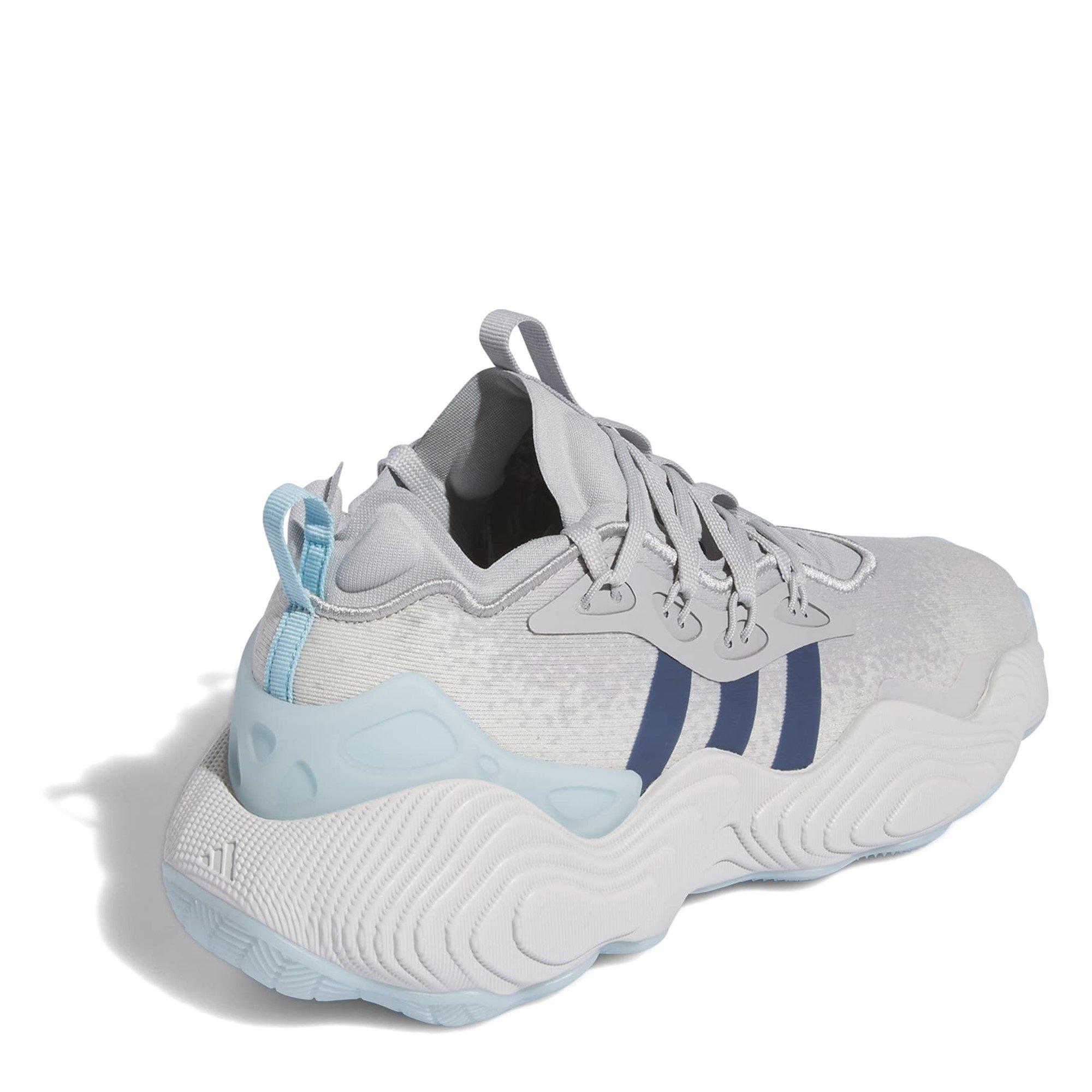 Grå - adidas - Men's Trae Young Court Trainers - 4
