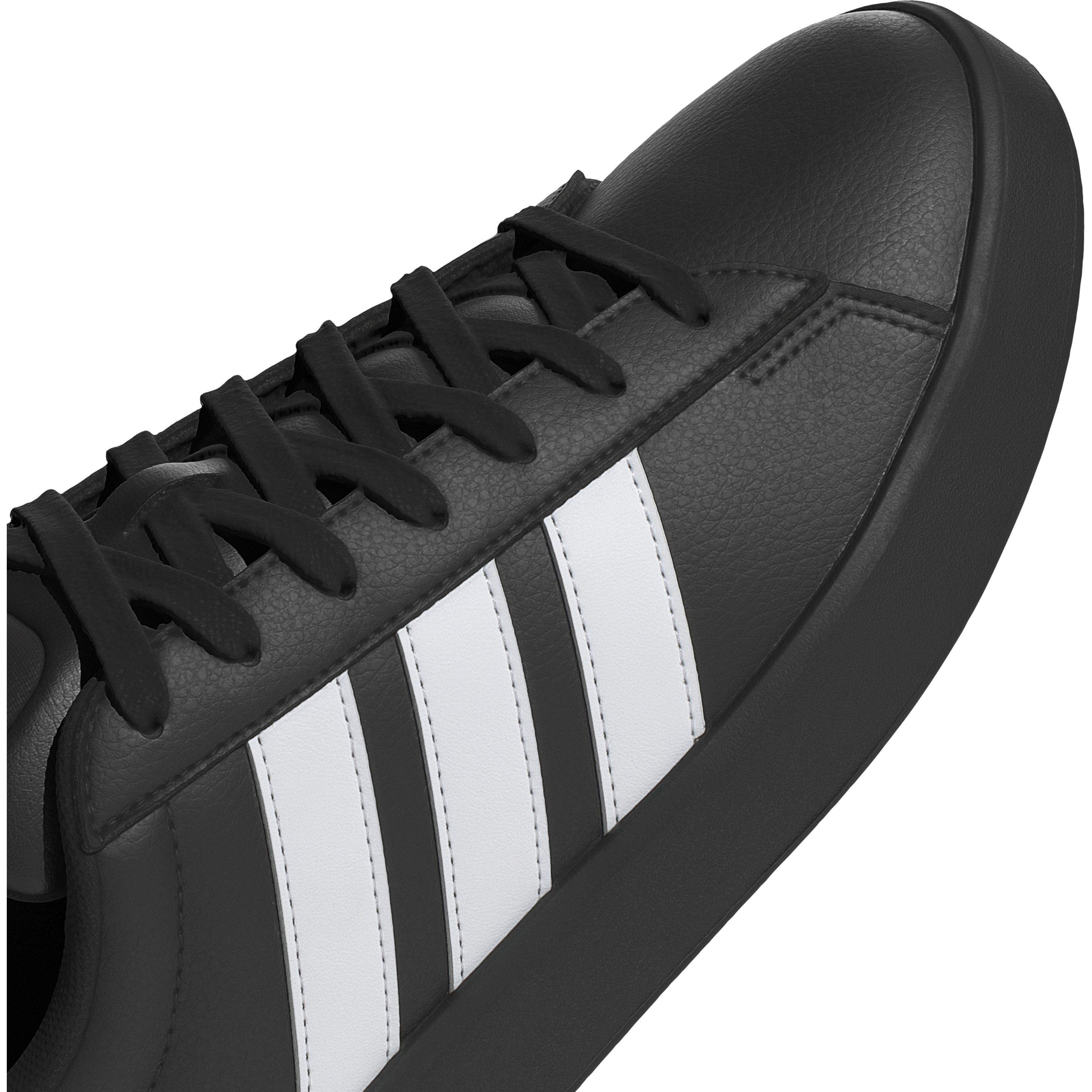 Black/White/Wht - adidas - Grand Court 3.0 Mens Shoes - 7
