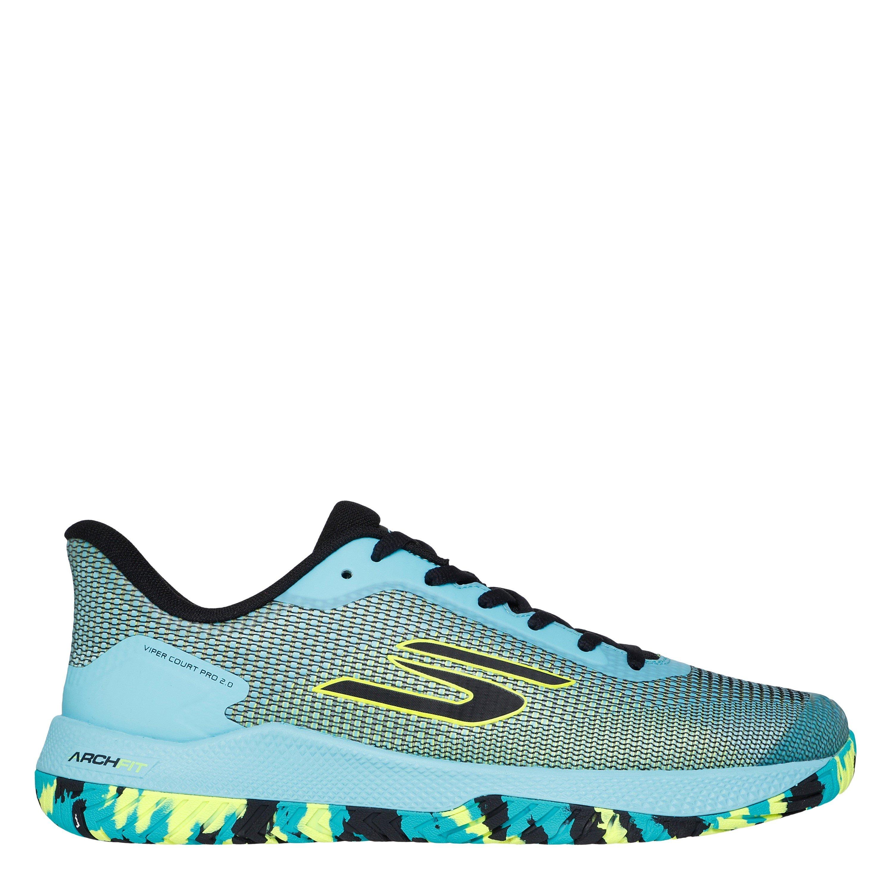 Aqua/Multi - Skechers - Viper Court Pro Padel Trainers Mens - 3