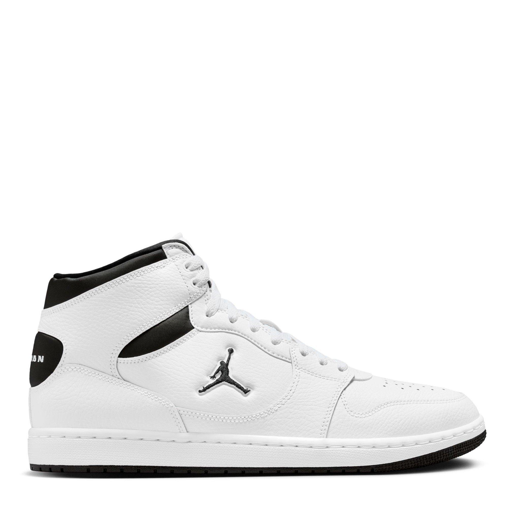 Air Jordan Men's High-Top Trainers - White/Black - 9.5 (44.5)