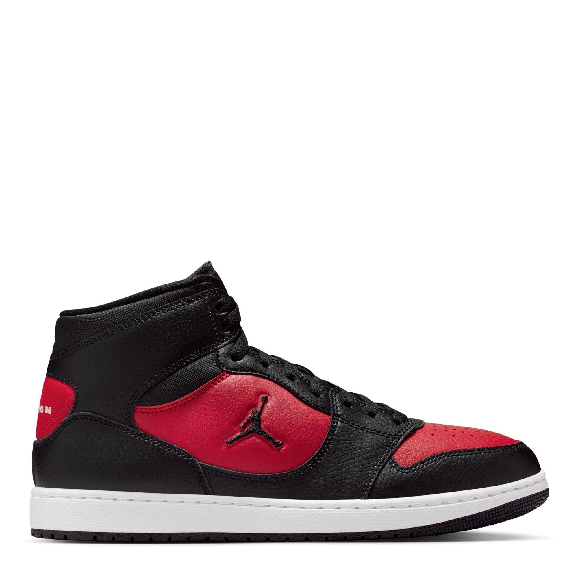Air Jordan Men's High-Top Trainers - Black/Red - 9.5 (44.5)