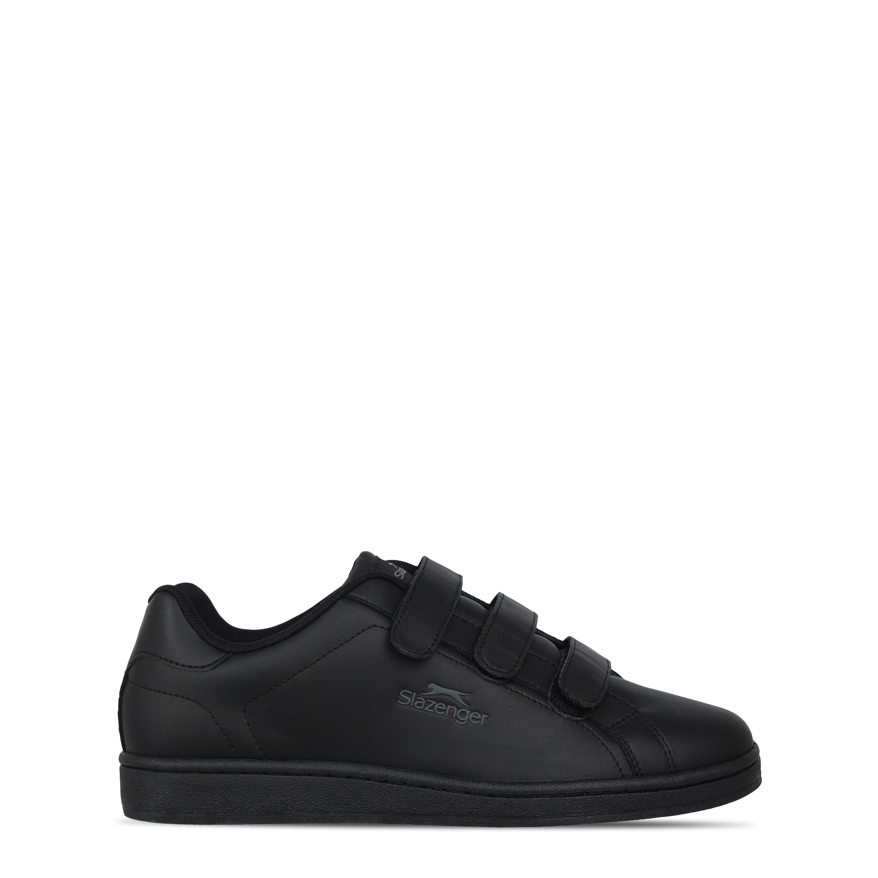 Black/Charcoal - Slazenger - Ash Strap Trainers Mens - 1