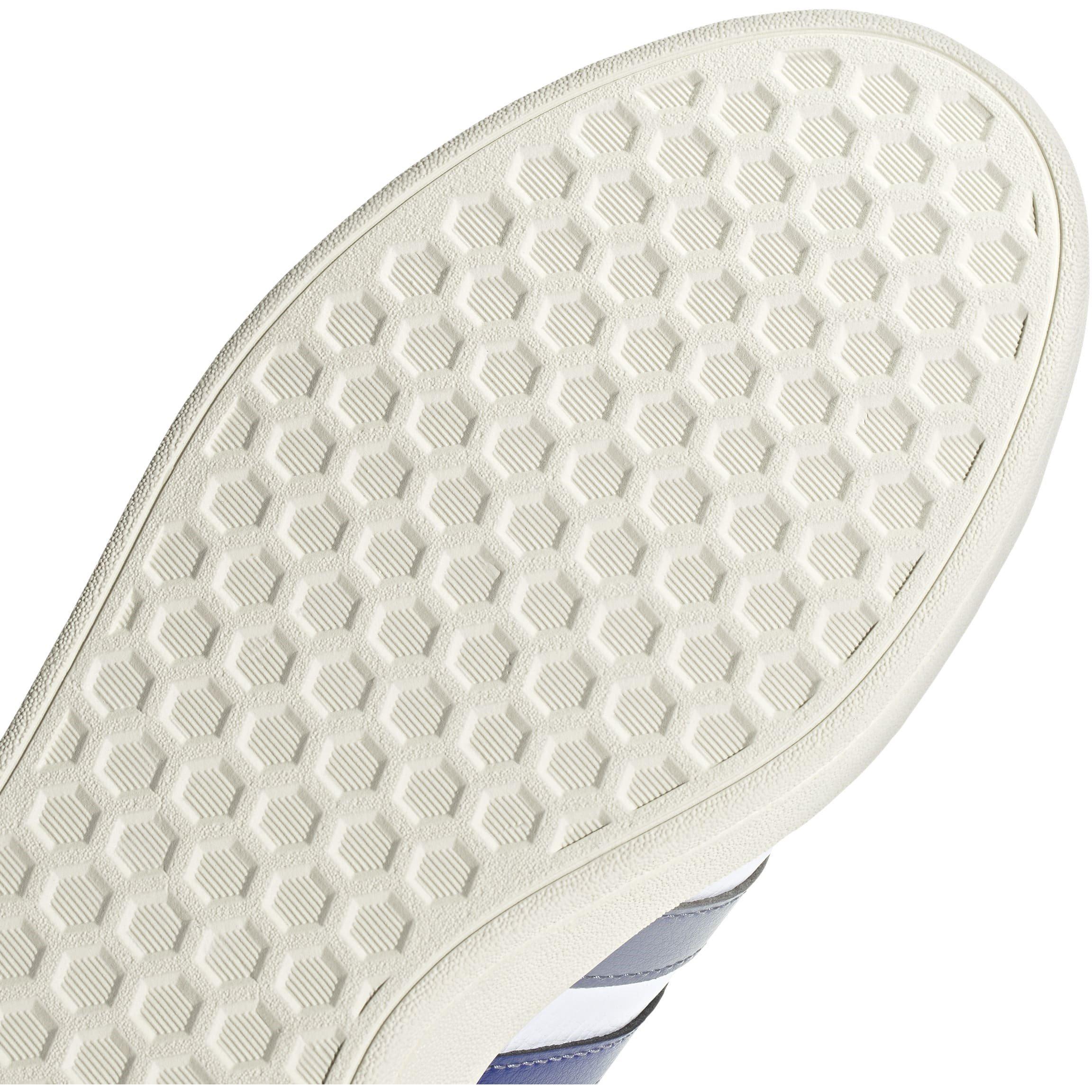 Ft.Wht/Dk Blue - adidas - Grand Court Mens Shoes - 8