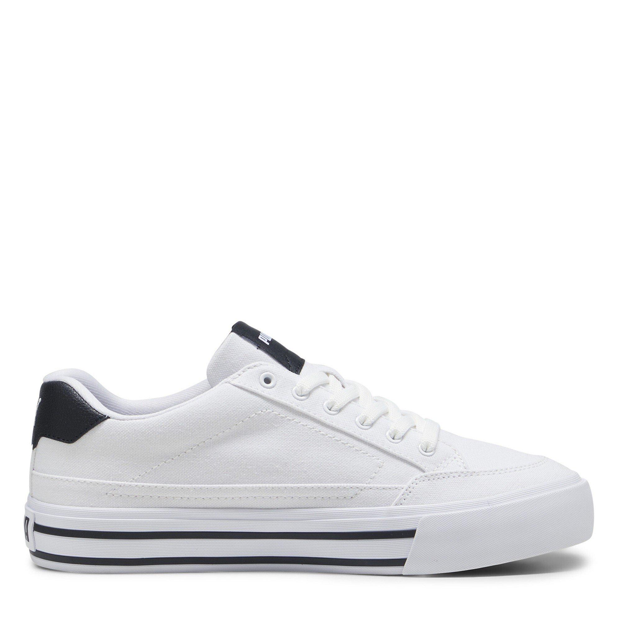  White/ Black - Puma - Puma Court Classic Sn99 - 4