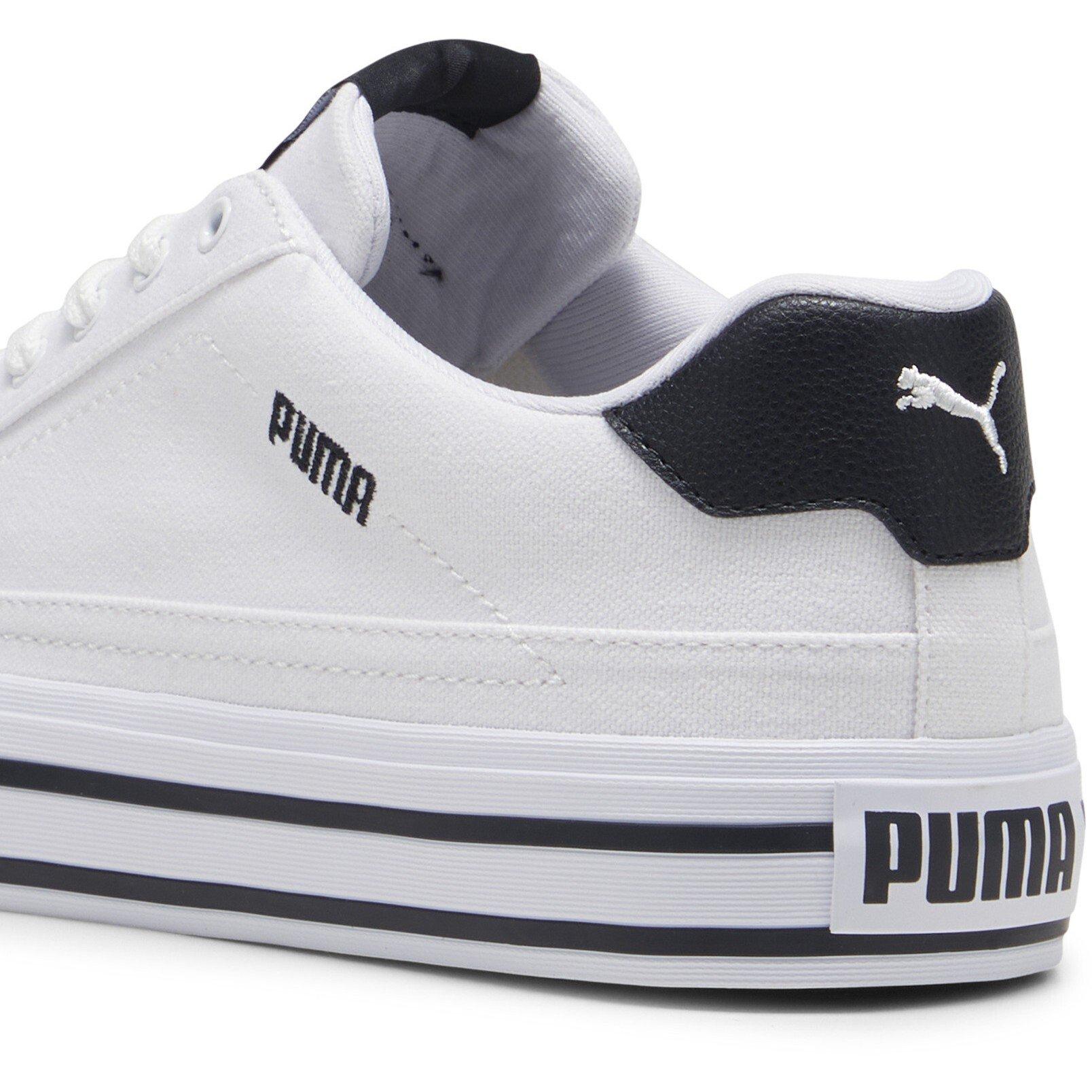  White/ Black - Puma - Puma Court Classic Sn99 - 5
