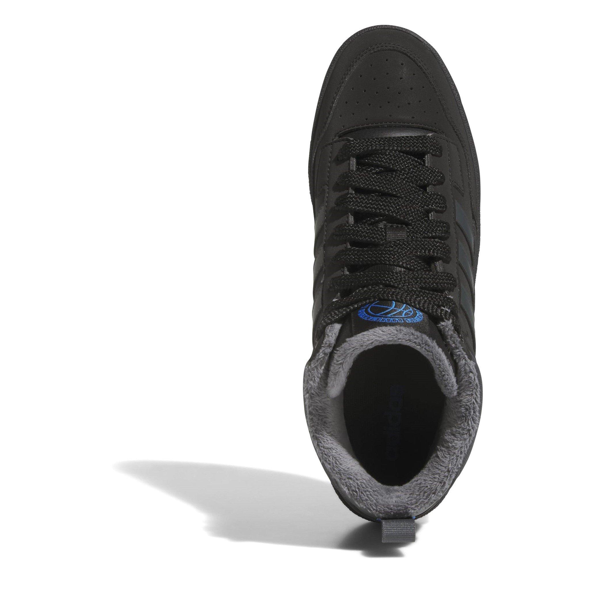 Black/Grey - adidas - Men's RCourt High-Top Trainers - 5