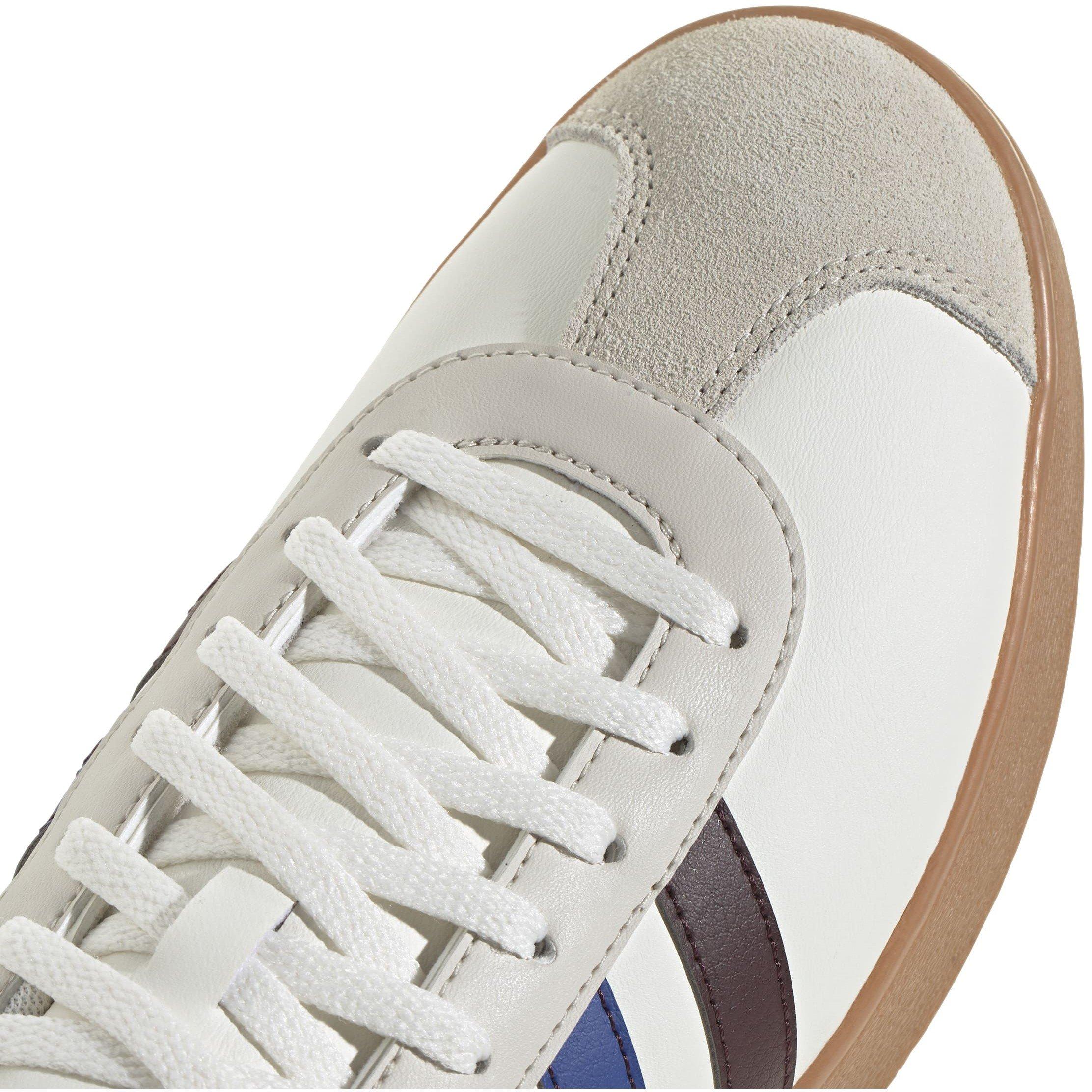 Wht/Ruby/Blue - adidas - VL Court Base Mens Shoes - 8