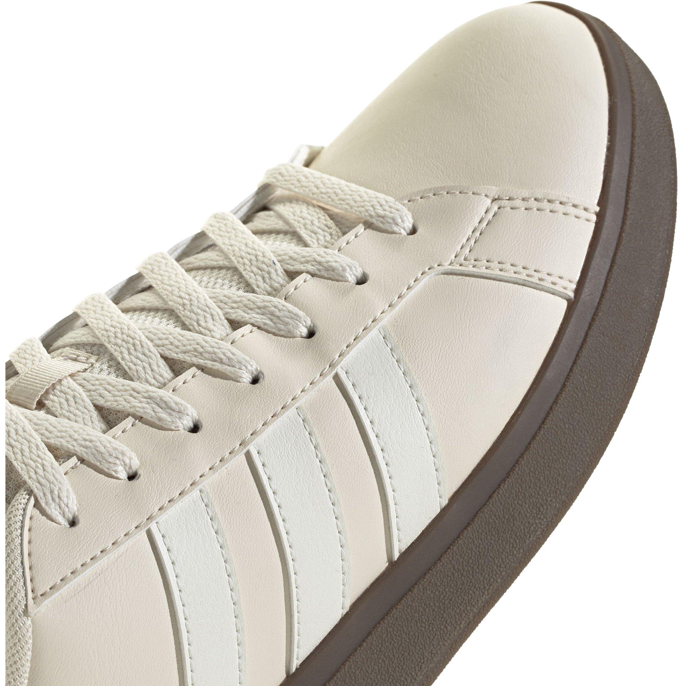 White/Wht/Gum5 - adidas - Grand Court Base 2.0 Mens Shoes - 8