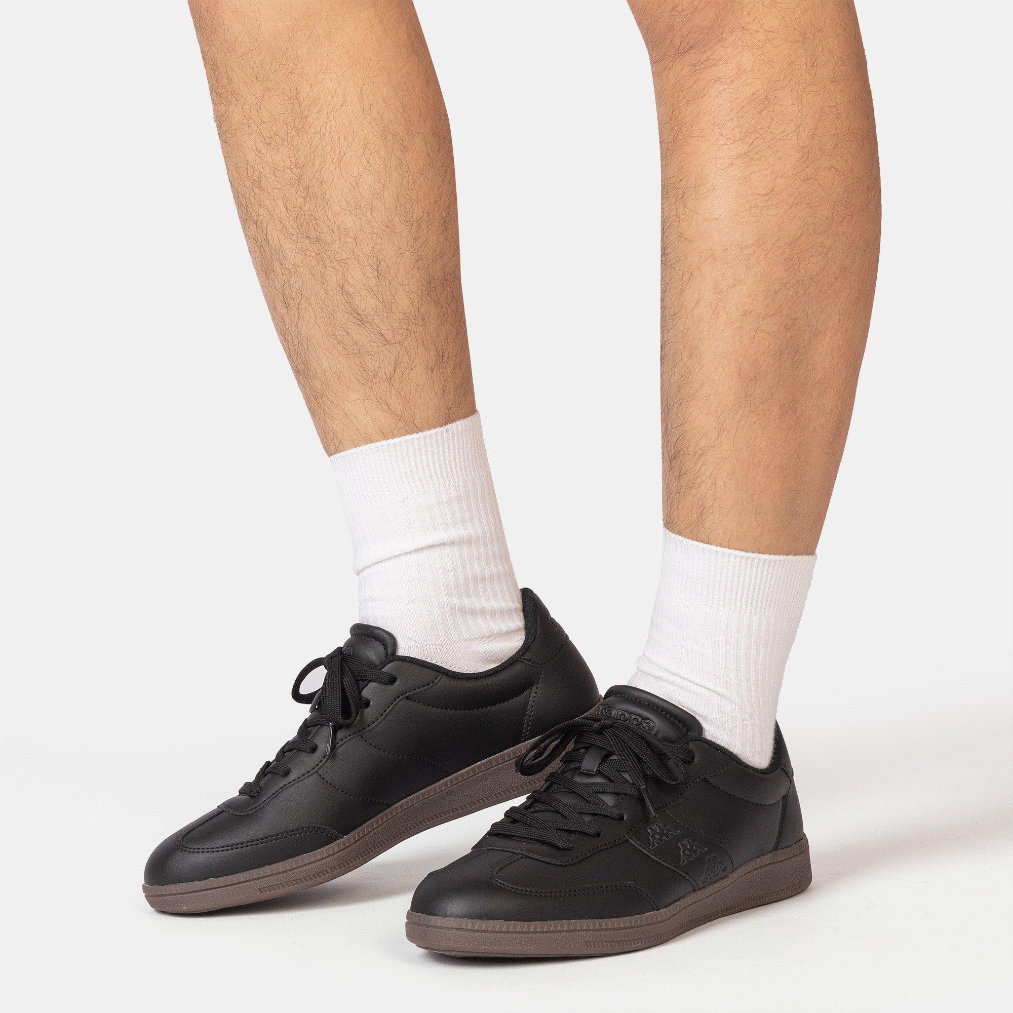 Black - Kappa - Scafa Trainers Mens - 3