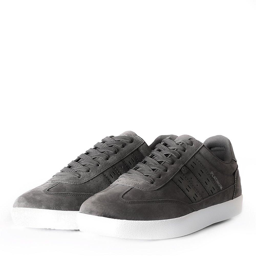 Grigio/Bianco - Quick - Platinum Zwart Trainers Mens - 2