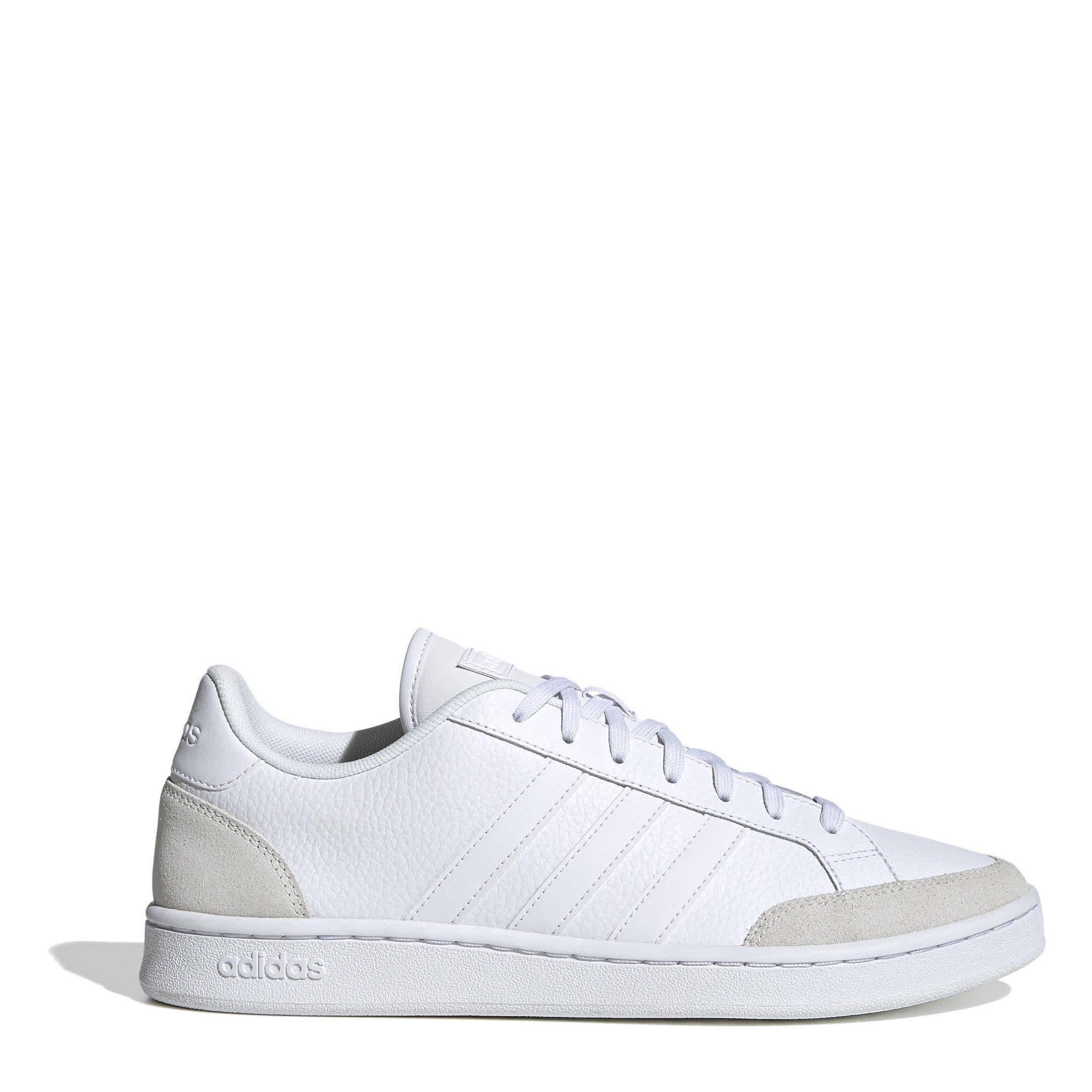 Witte toren/Witte - adidas - Men's Court Trainers - 1
