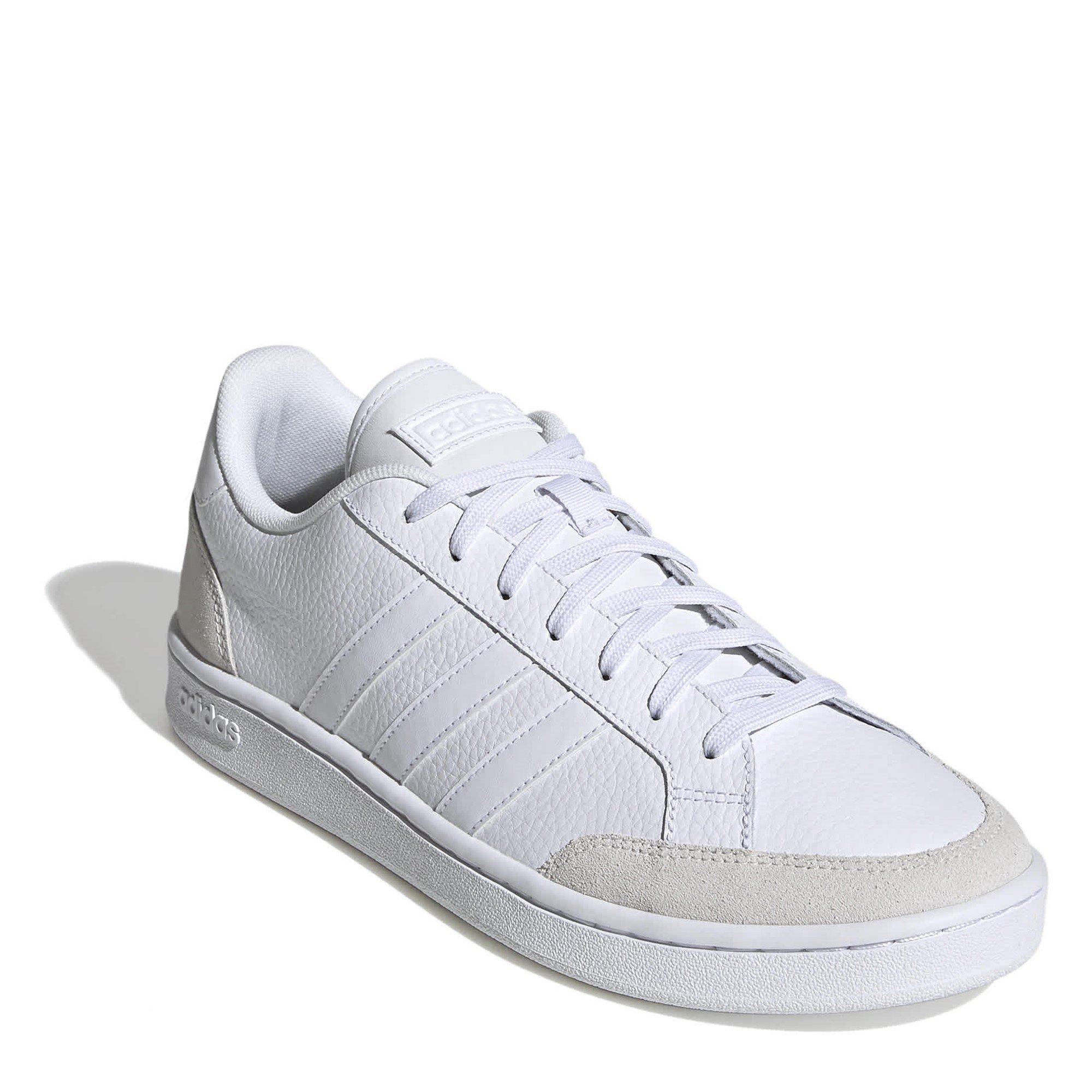 Witte toren/Witte - adidas - Men's Court Trainers - 3
