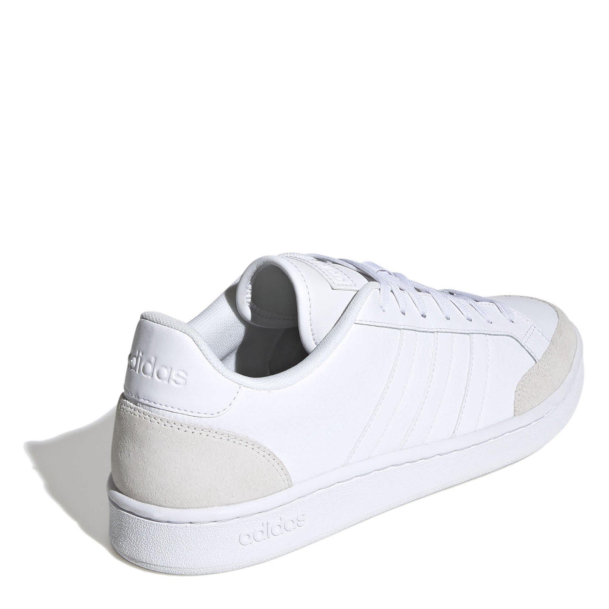 Witte toren/Witte - adidas - Men's Court Trainers - 4