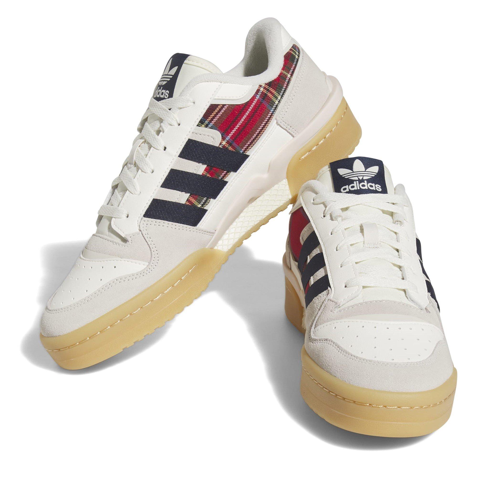 White/Navy - adidas Originals - Men's Court Trainers - 3