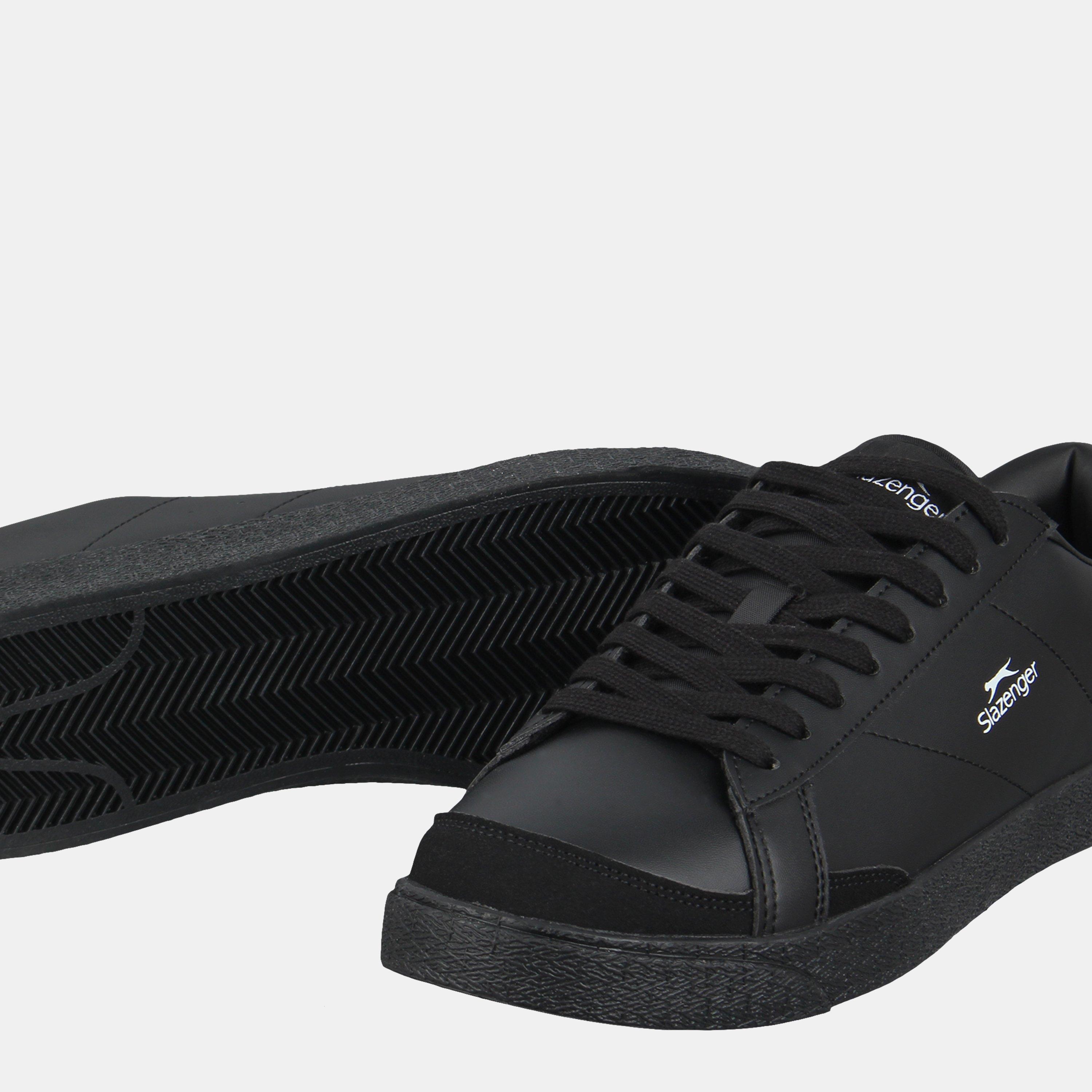 Zwart/Wit - Slazenger - Men's Court Trainers - 3