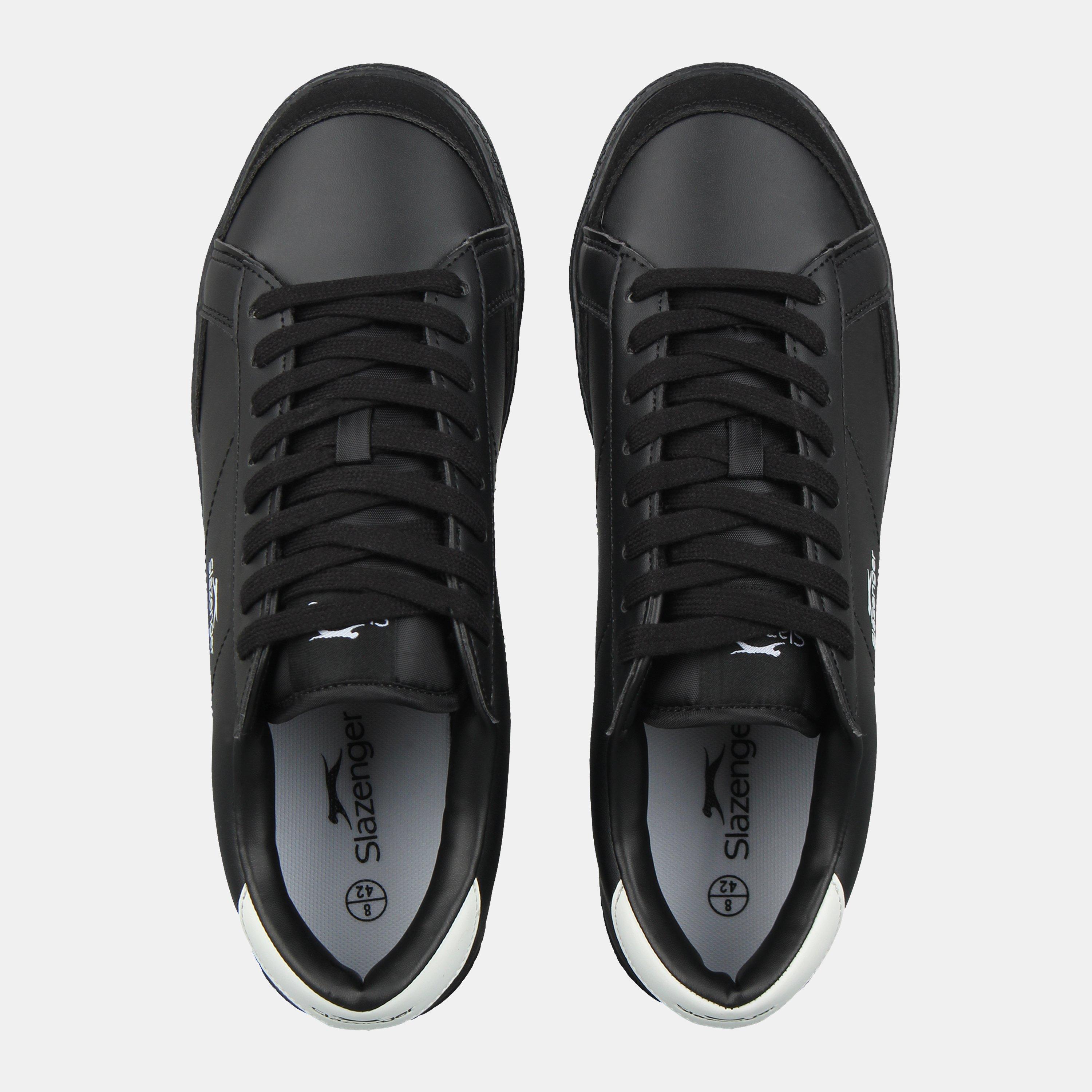 Zwart/Wit - Slazenger - Men's Court Trainers - 4