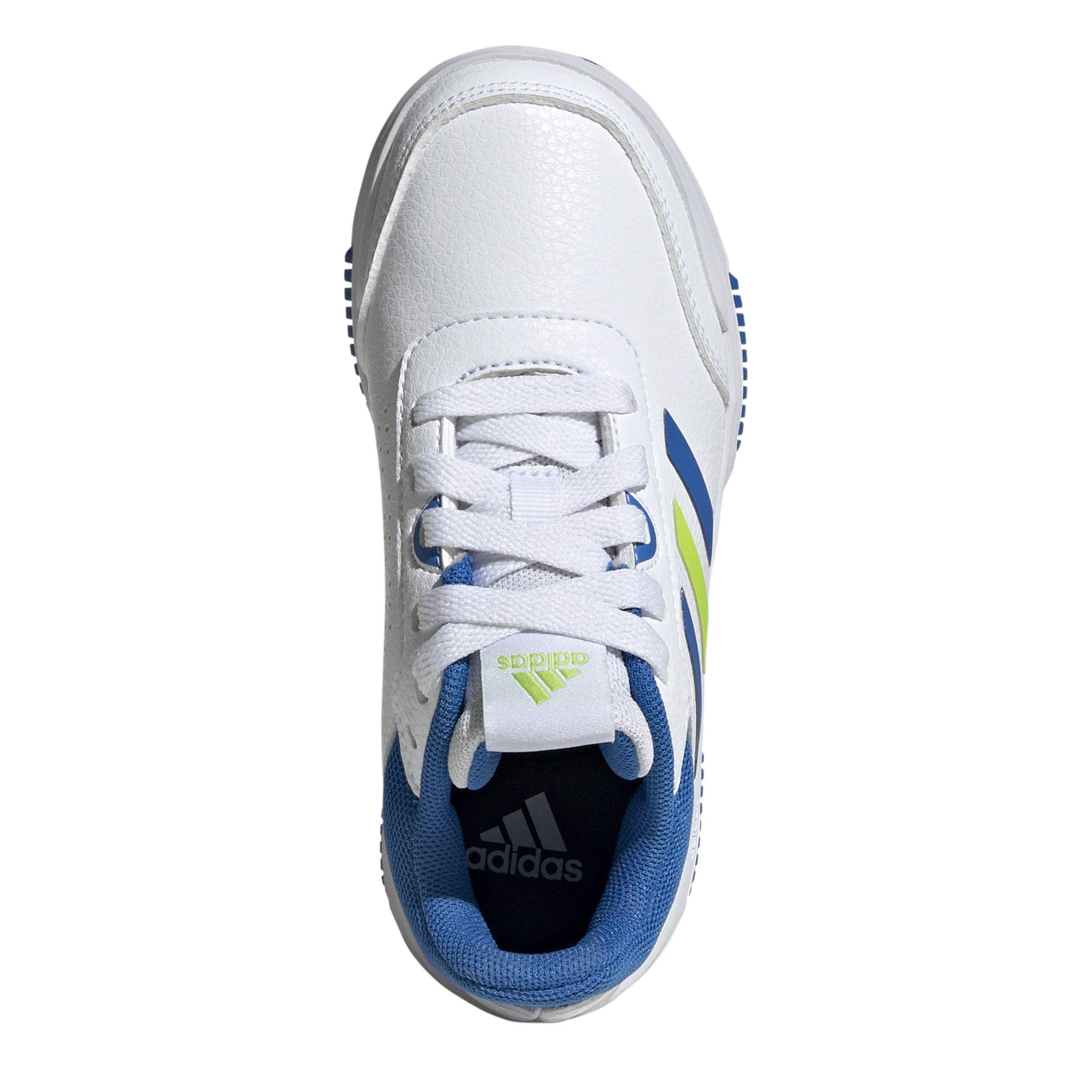 Wht/Royal/Slime - adidas - Court Trainers - 5