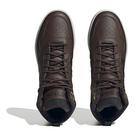 Marron/CNoir - adidas - Hoops 3.0 Mid Lifestyle Basketball Classic Fur Lining Winterized Shoes - 5