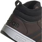 Marron/CNoir - adidas - Hoops 3.0 Mid Lifestyle Basketball Classic Fur Lining Winterized Shoes - 8