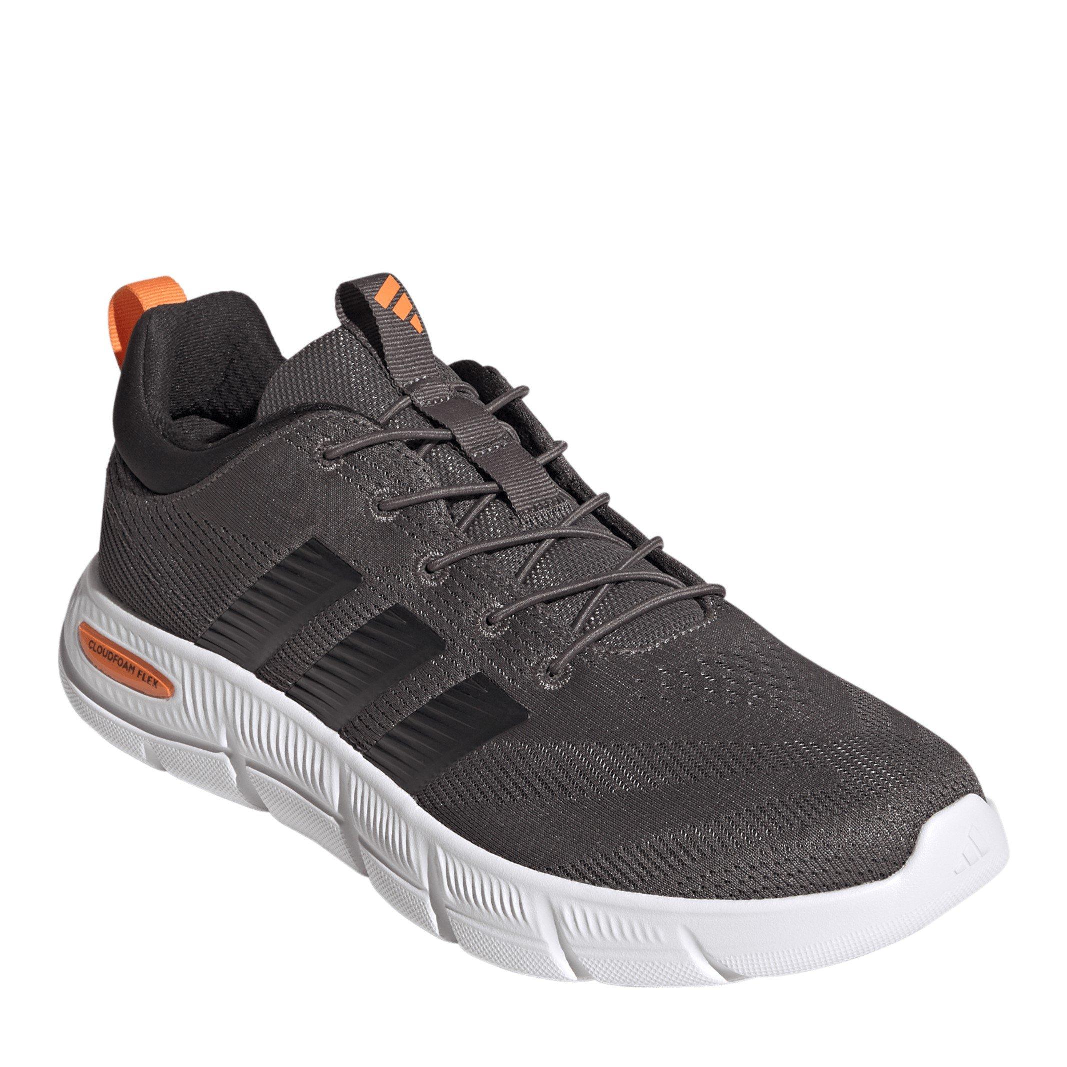 Charcoal/Orange - adidas - Cloudfoam Flex Mens Shoes - 3