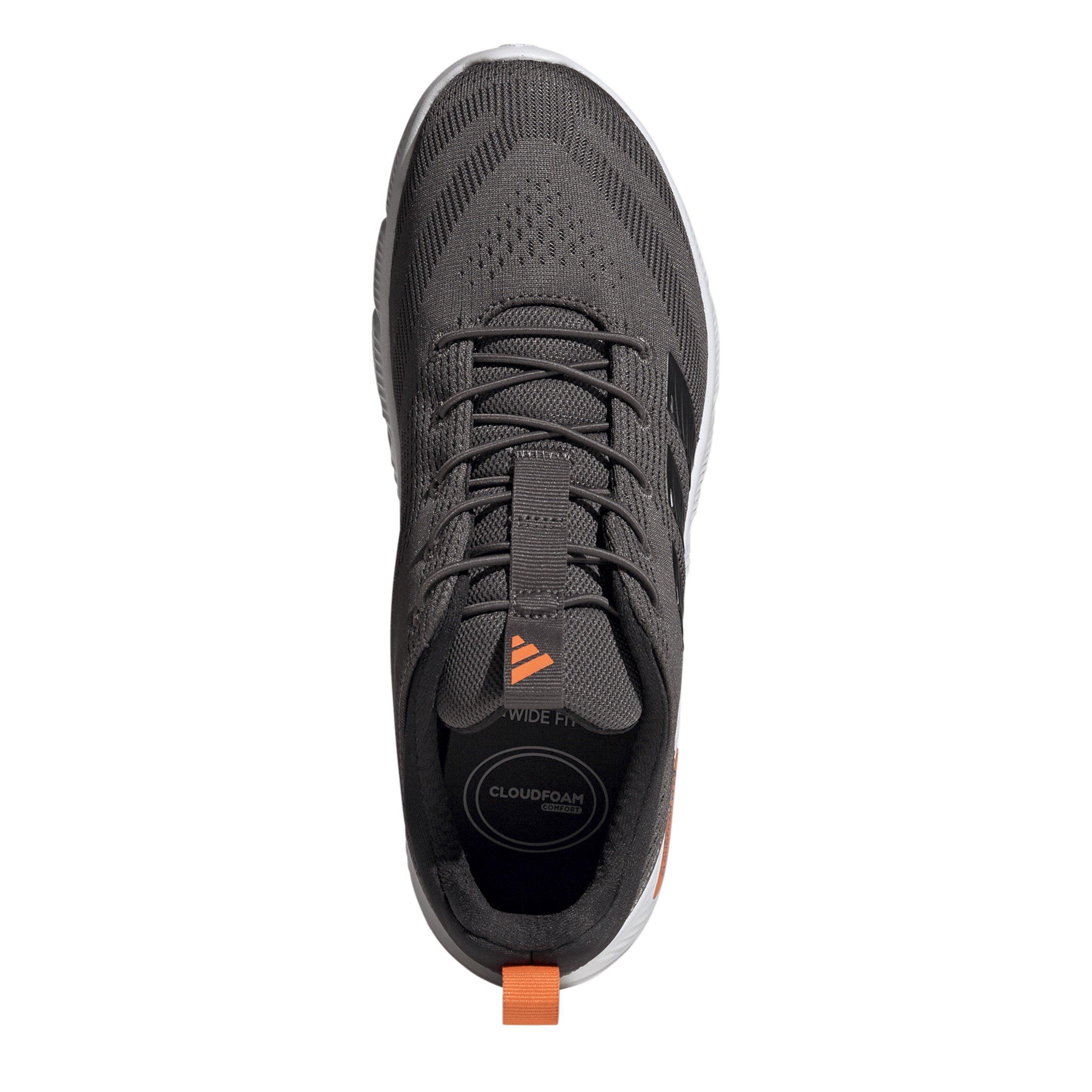 Charcoal/Orange - adidas - Cloudfoam Flex Mens Shoes - 5
