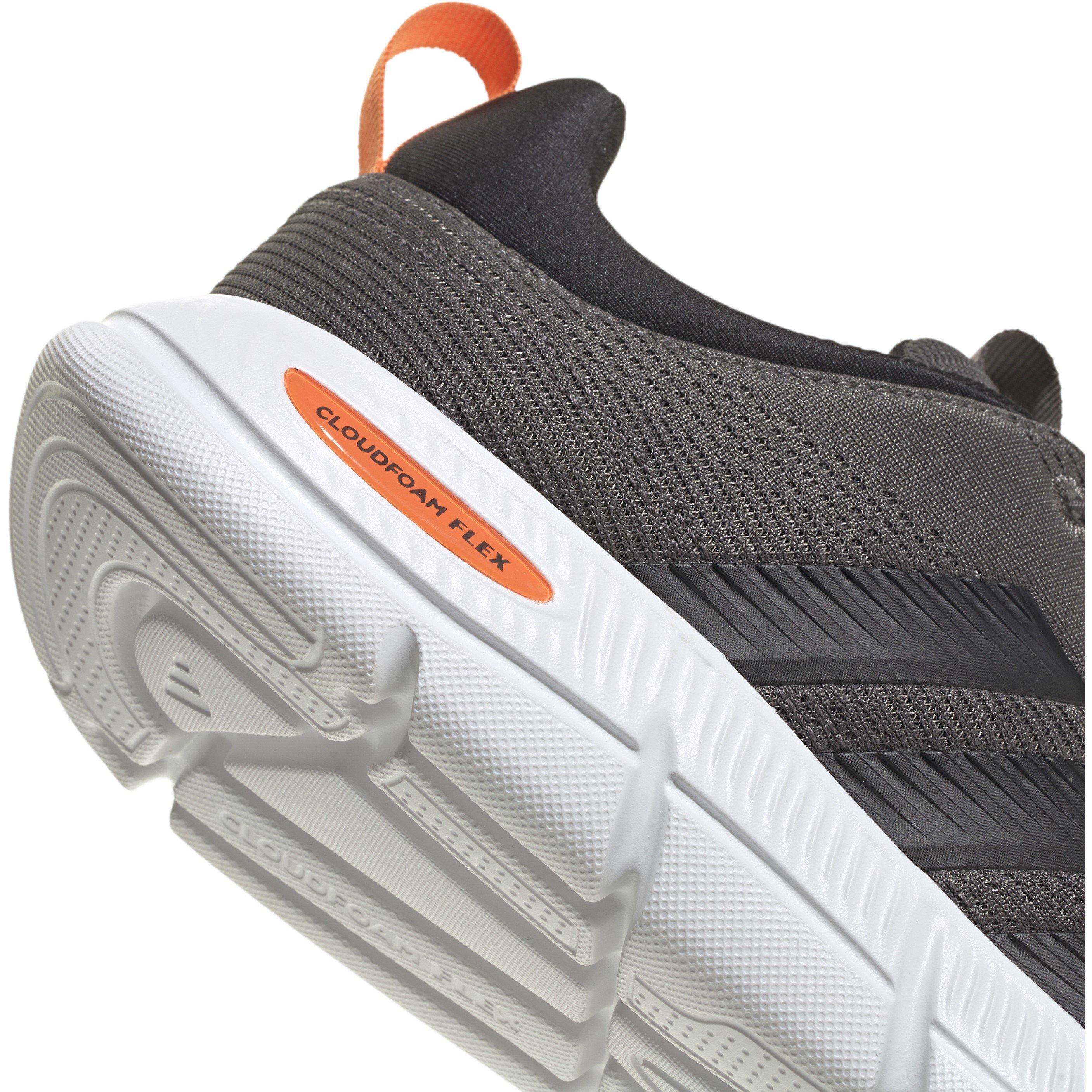 Charcoal/Orange - adidas - Cloudfoam Flex Mens Shoes - 7