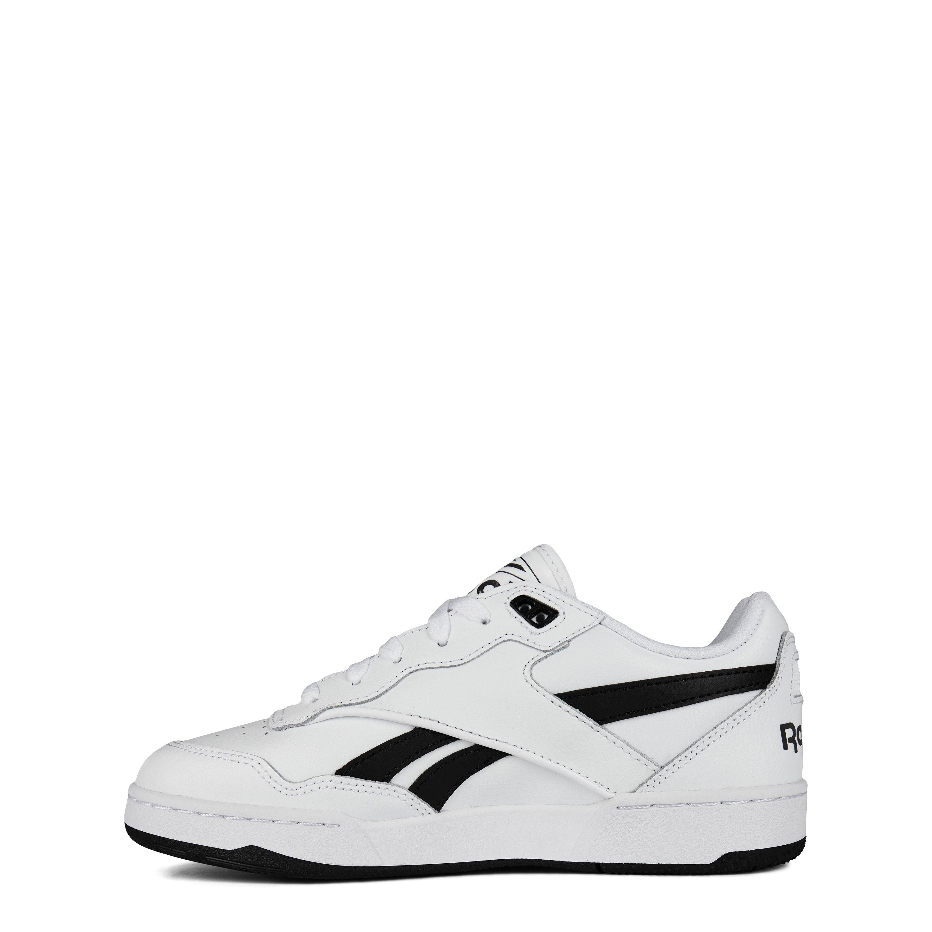 Branco/Preto - Reebok - Adults Court Trainers - 2