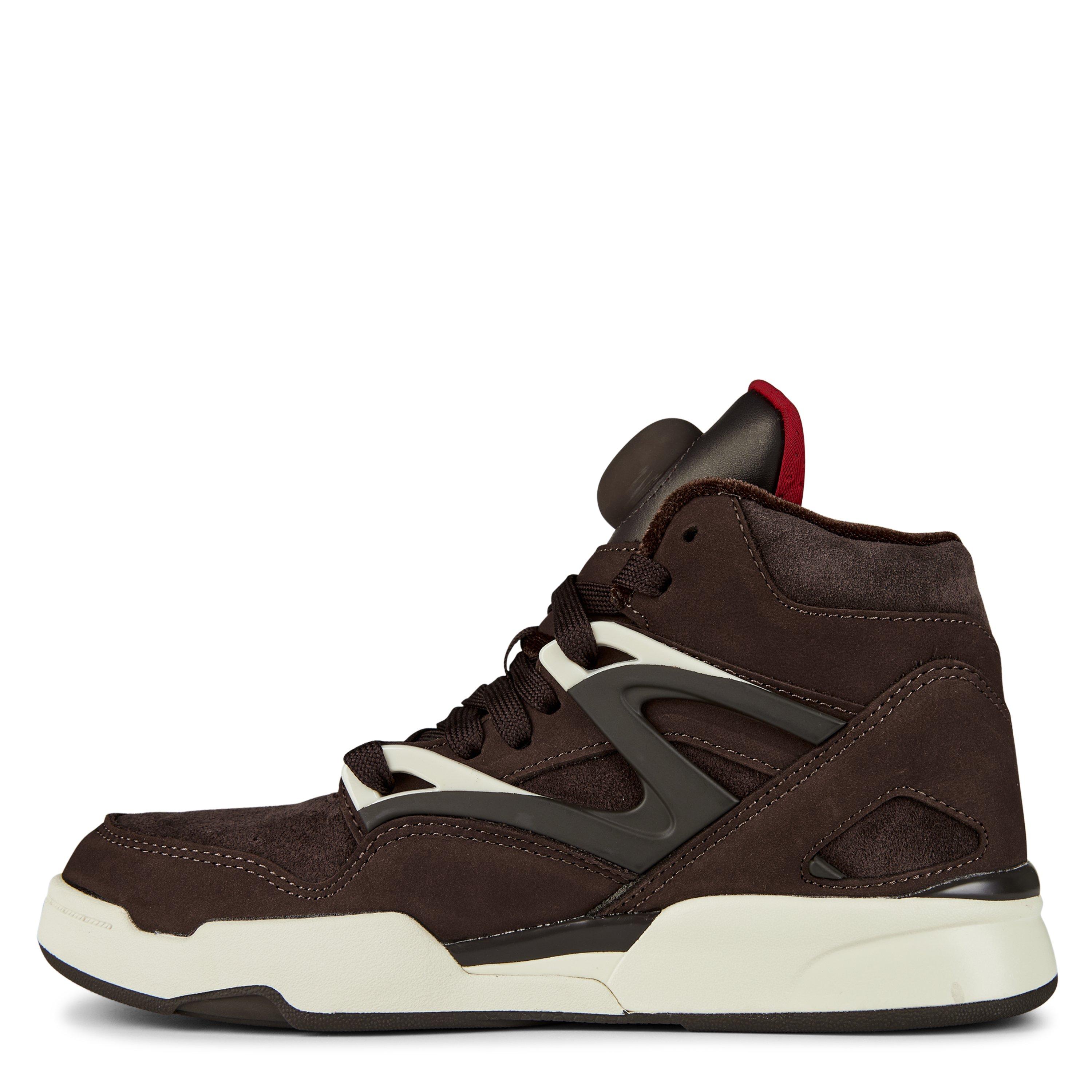 Marrone/Marrone scuro - Reebok - Pump Omni Zone II Court Trainers - 2