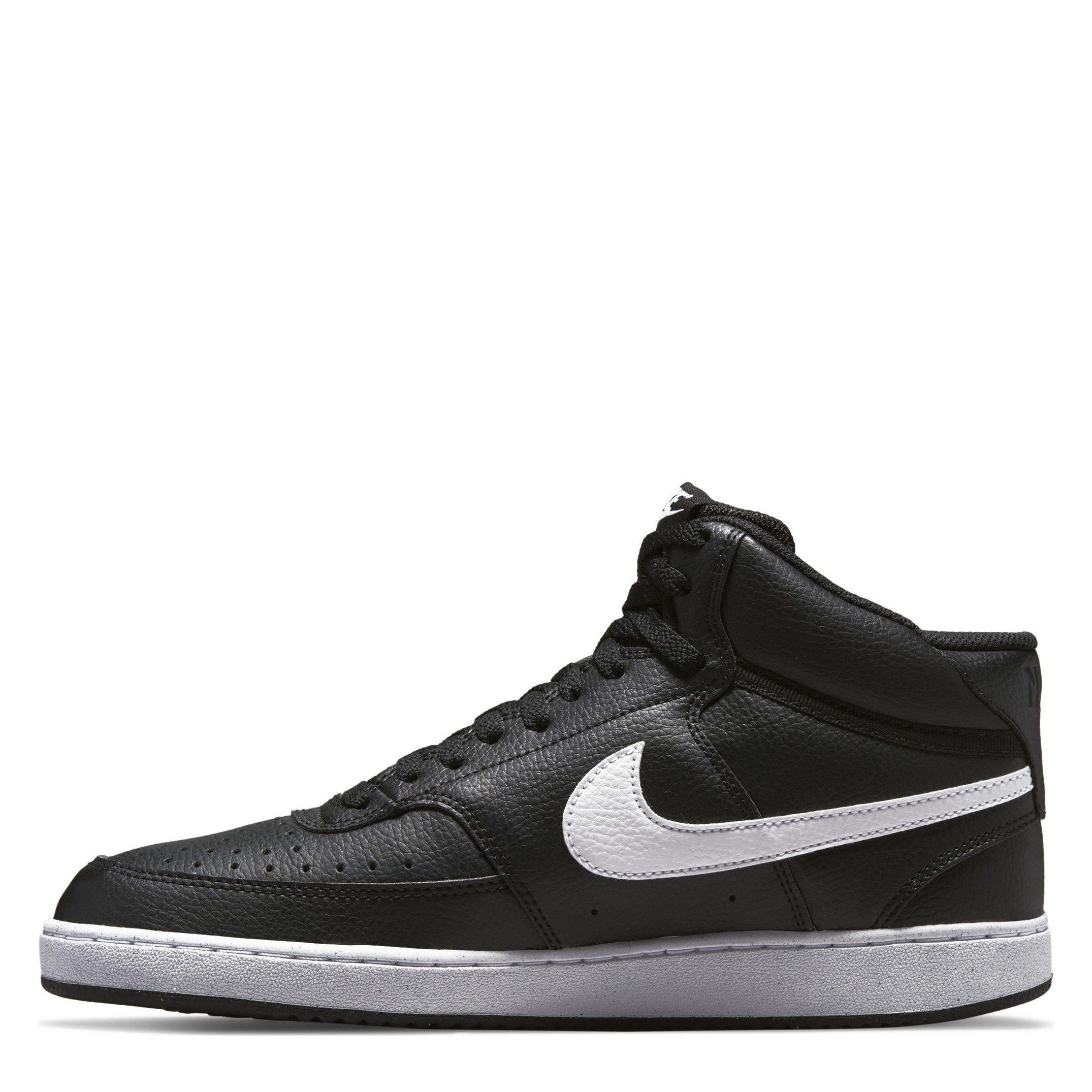 Schwarz/Weiß - Nike - Court Vision Mid Next Nature Mens - 2