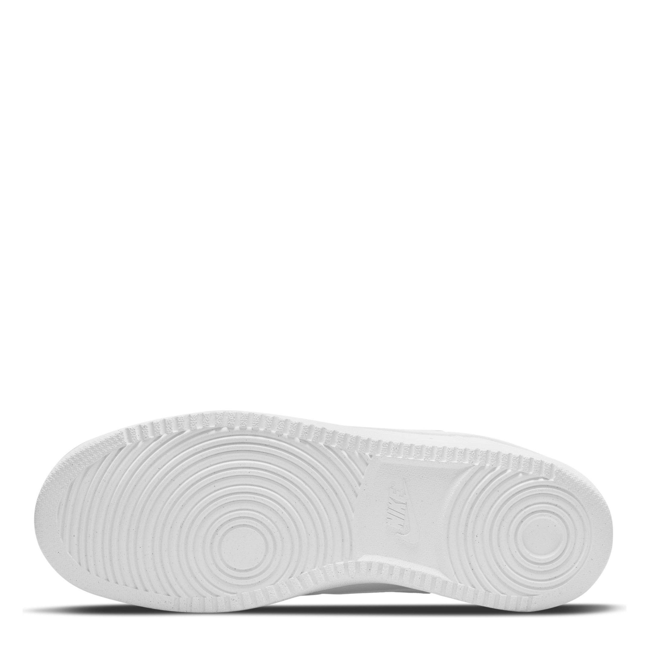 Triple White - Nike - Court Vision Low Trainers Mens - 6