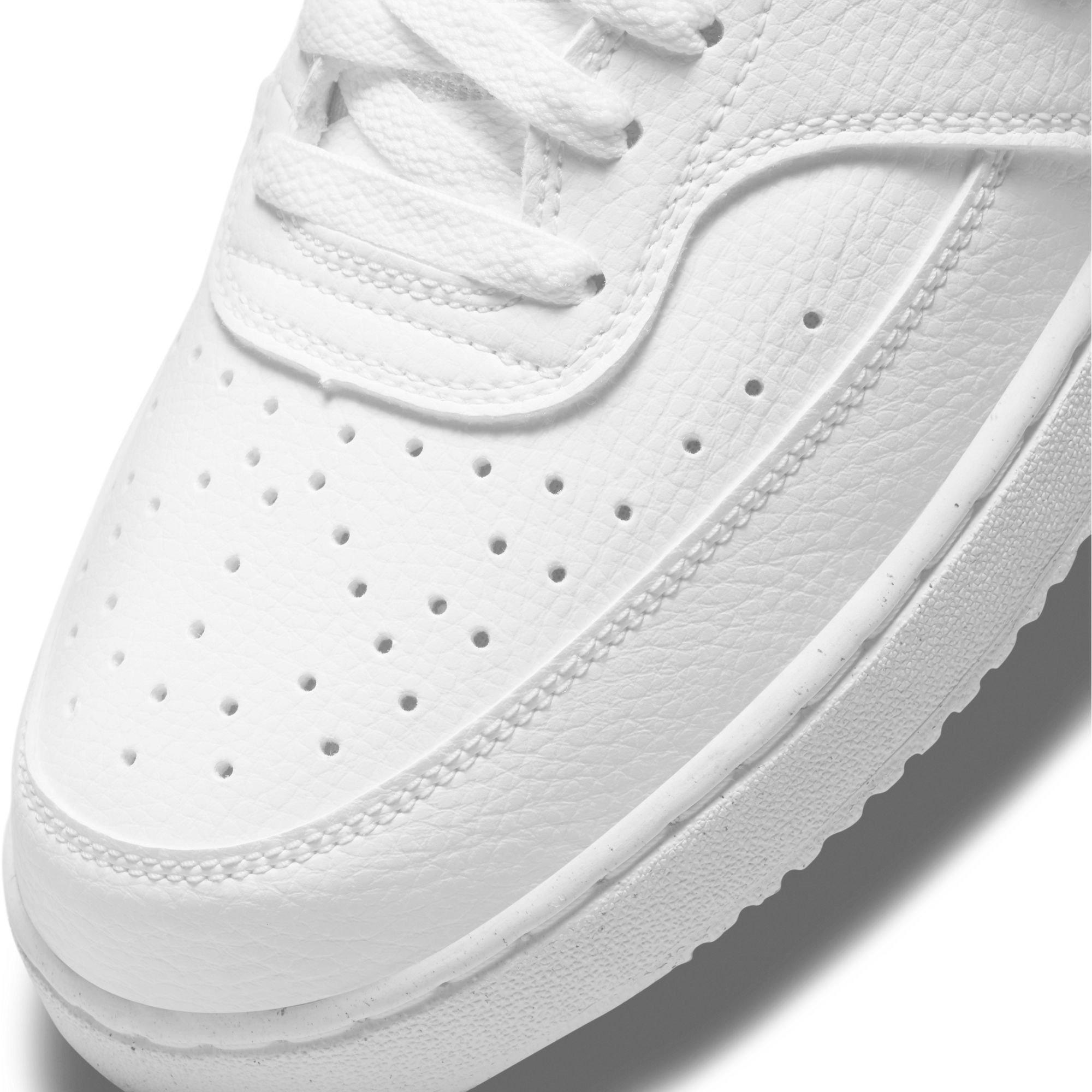 Triple White - Nike - Court Vision Low Trainers Mens - 7