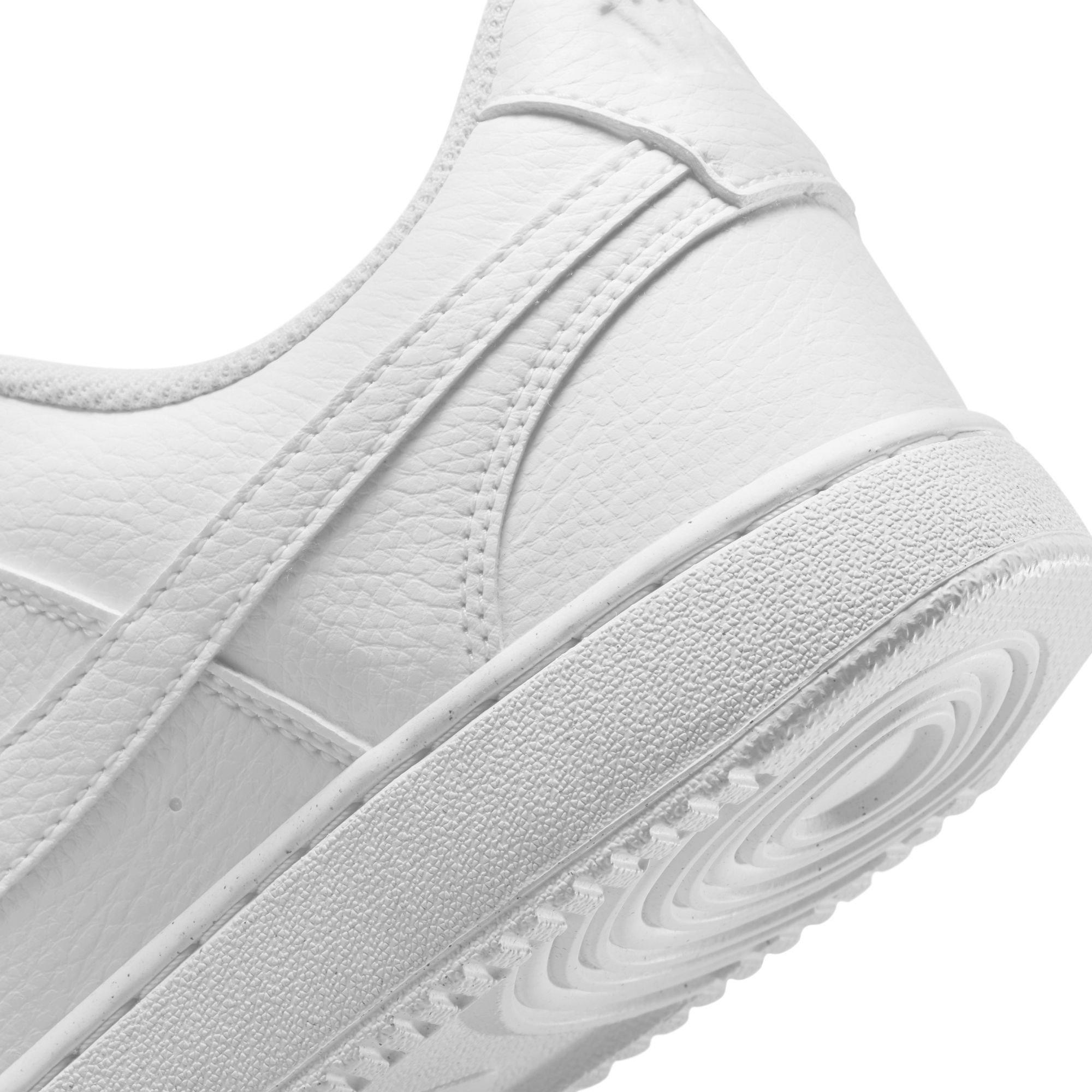 Triple White - Nike - Court Vision Low Trainers Mens - 8